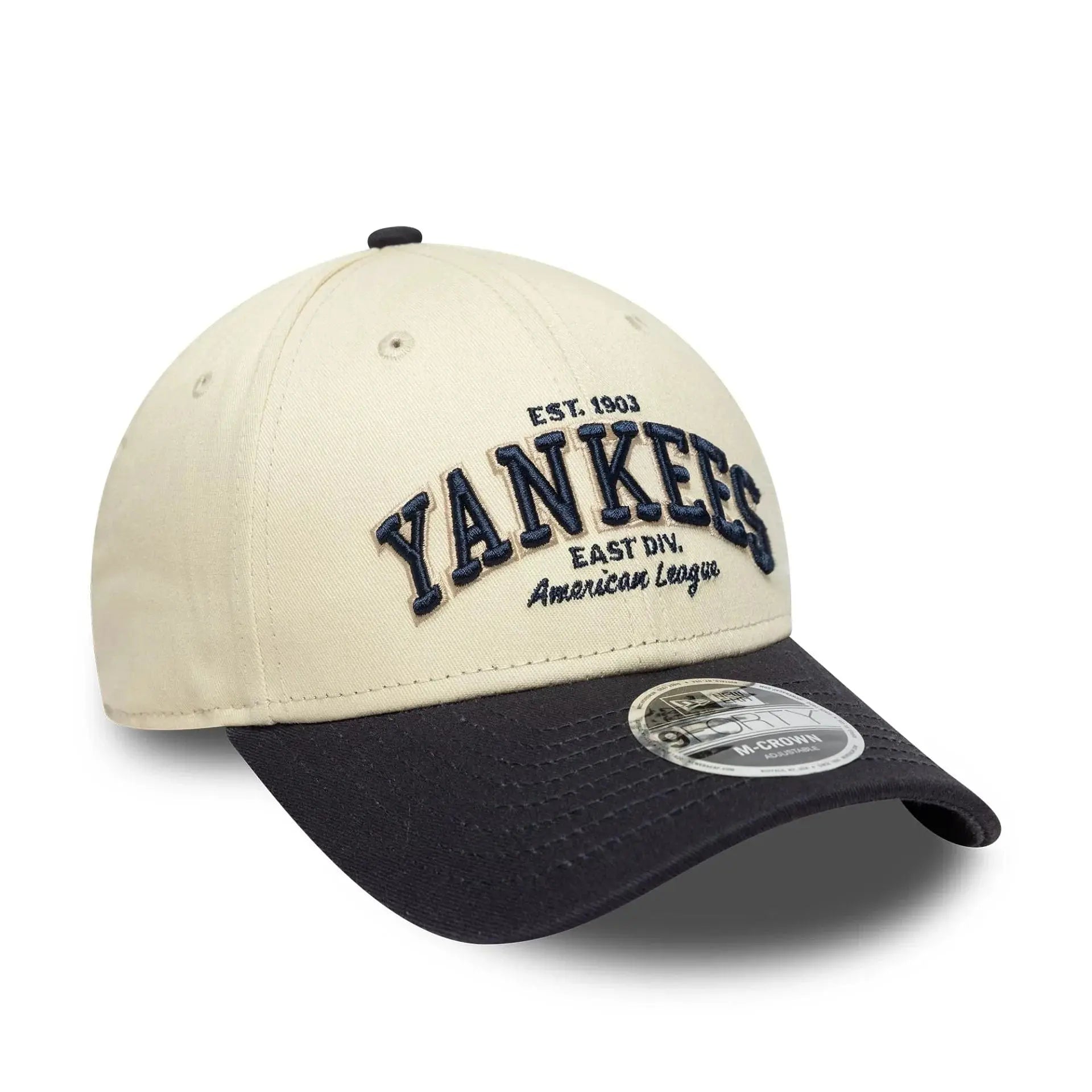 Casquette 9forty M-crown New York Yankee Wordmark Bleu Marine - New Era - détail 3