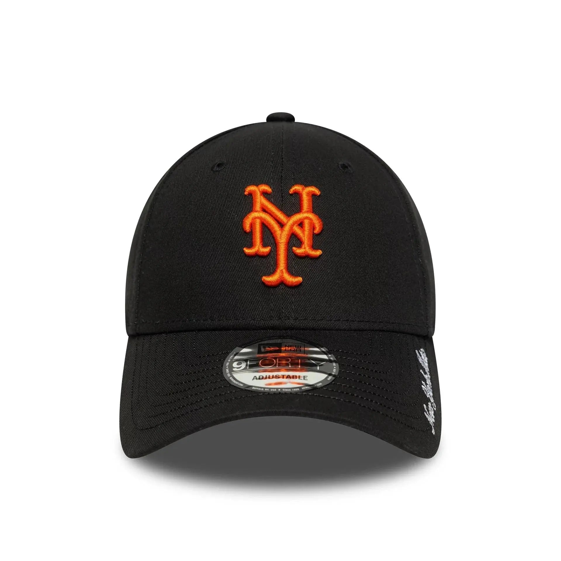 Casquette 9forty New York Mets Script Noir - New Era - détail 2
