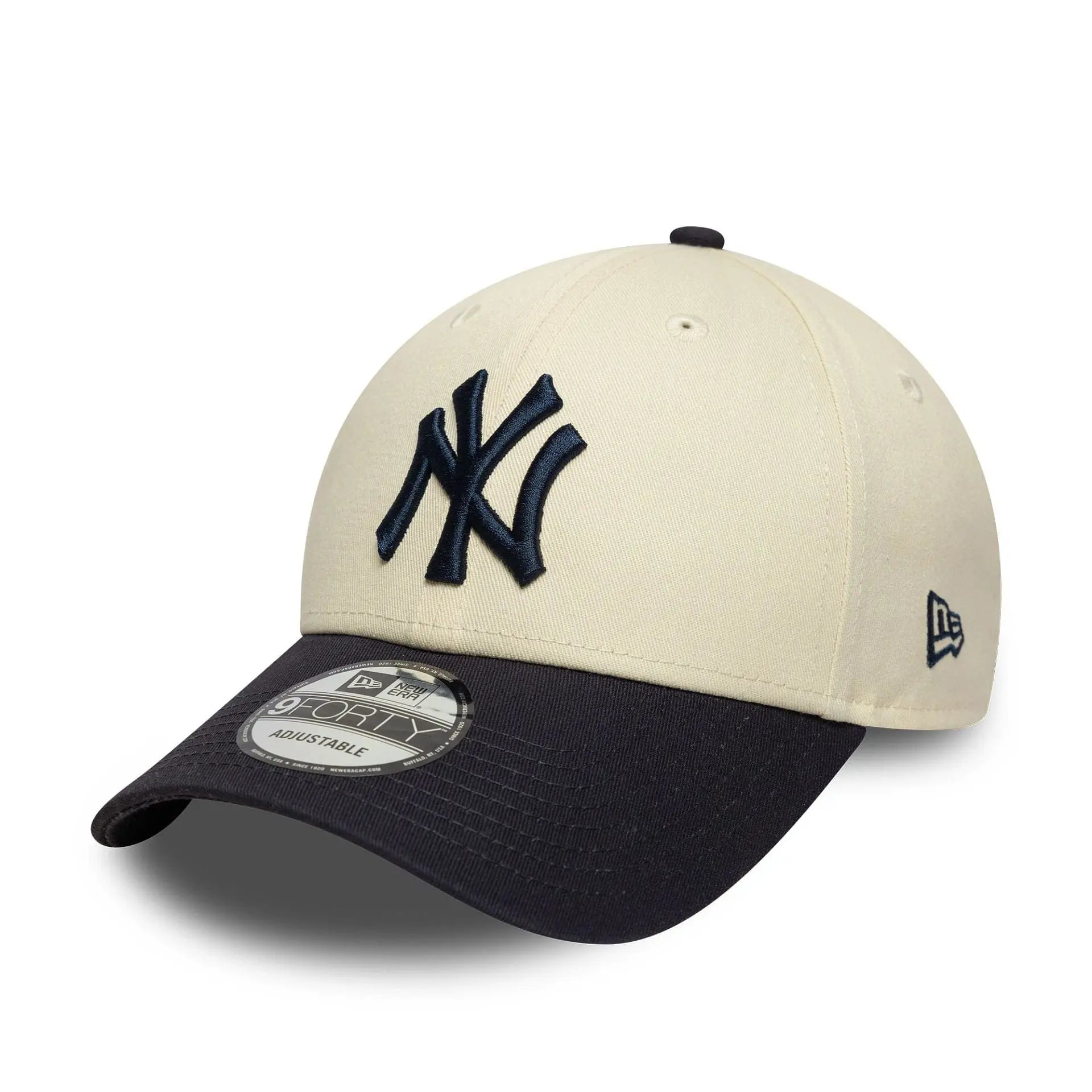 Casquette 9forty New York Yankees Colour Block Crème - New Era - détail 3