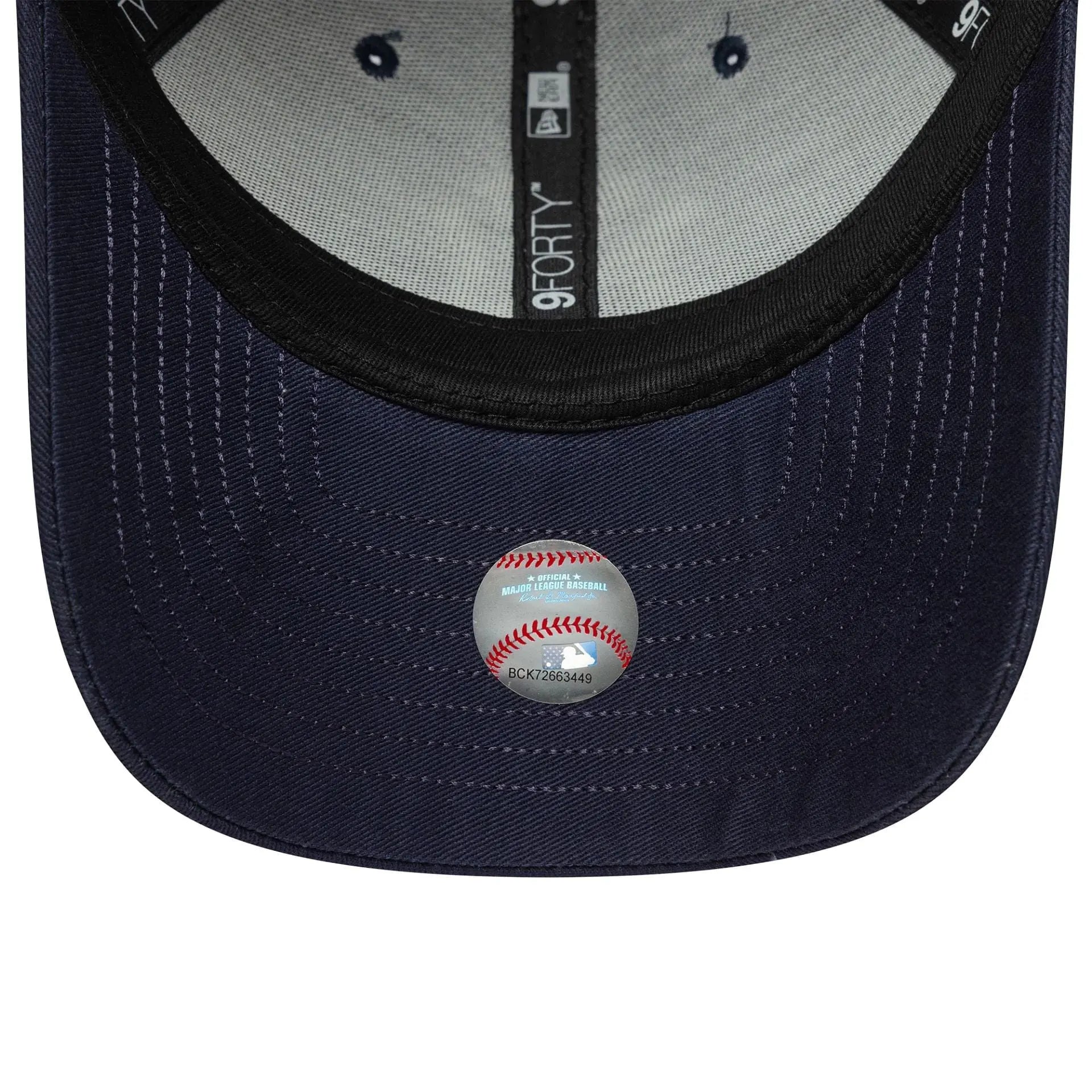 Casquette 9forty New York Yankees Script Bleu Marine - New Era - détail 5
