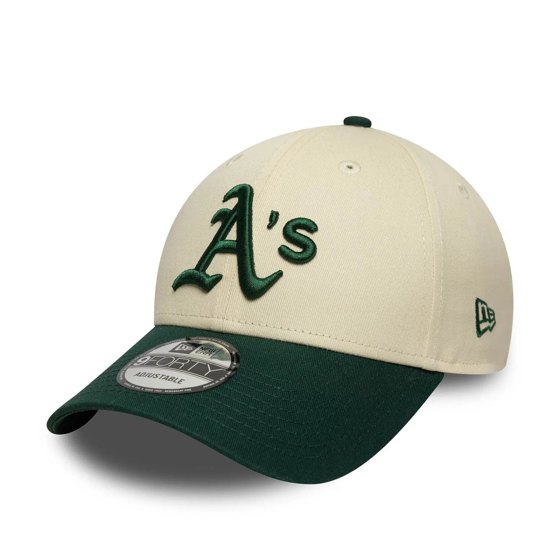 Casquette 9forty Oakland Athletics Colour Block Crème - New Era