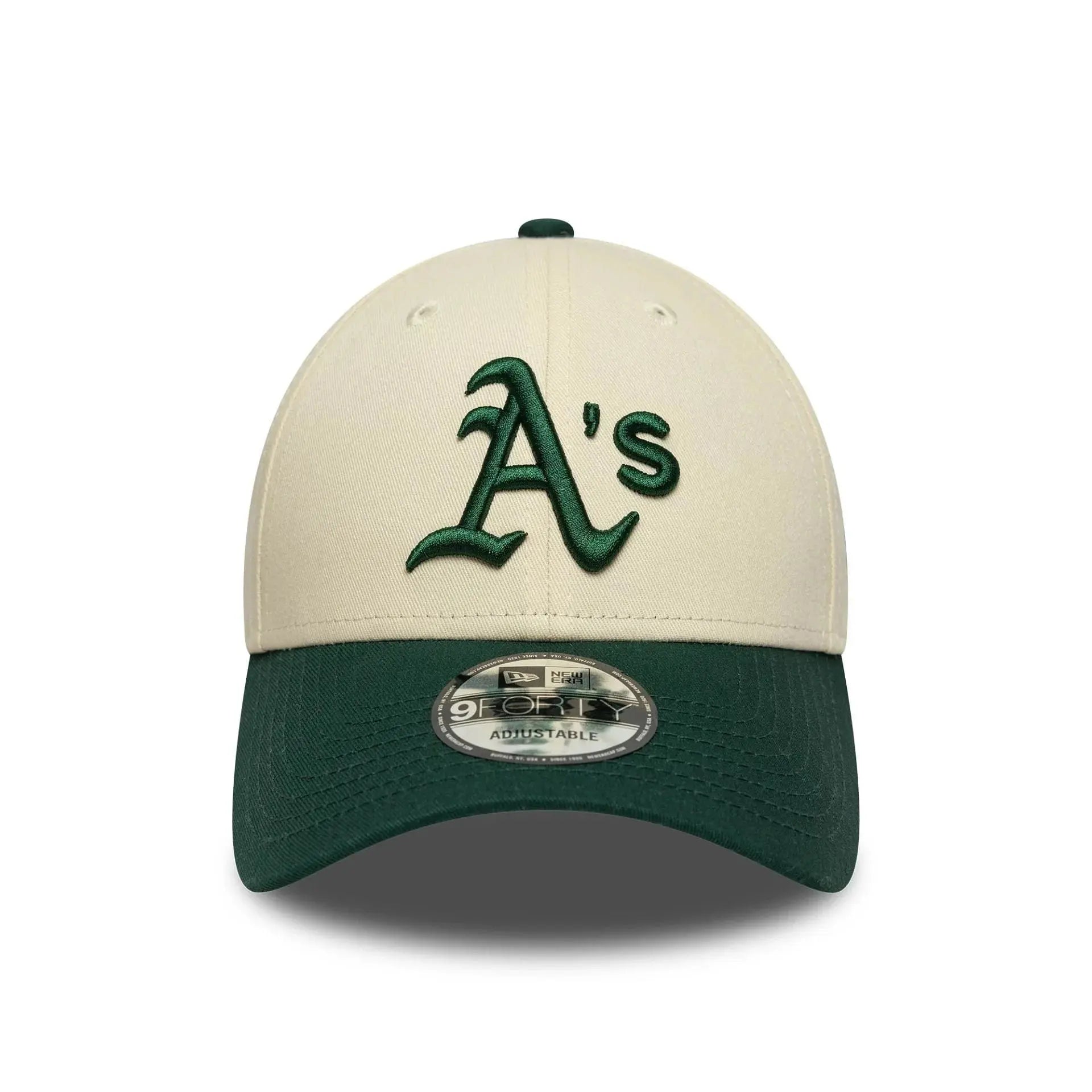 Casquette 9forty Oakland Athletics Colour Block Crème - New Era - détail 2