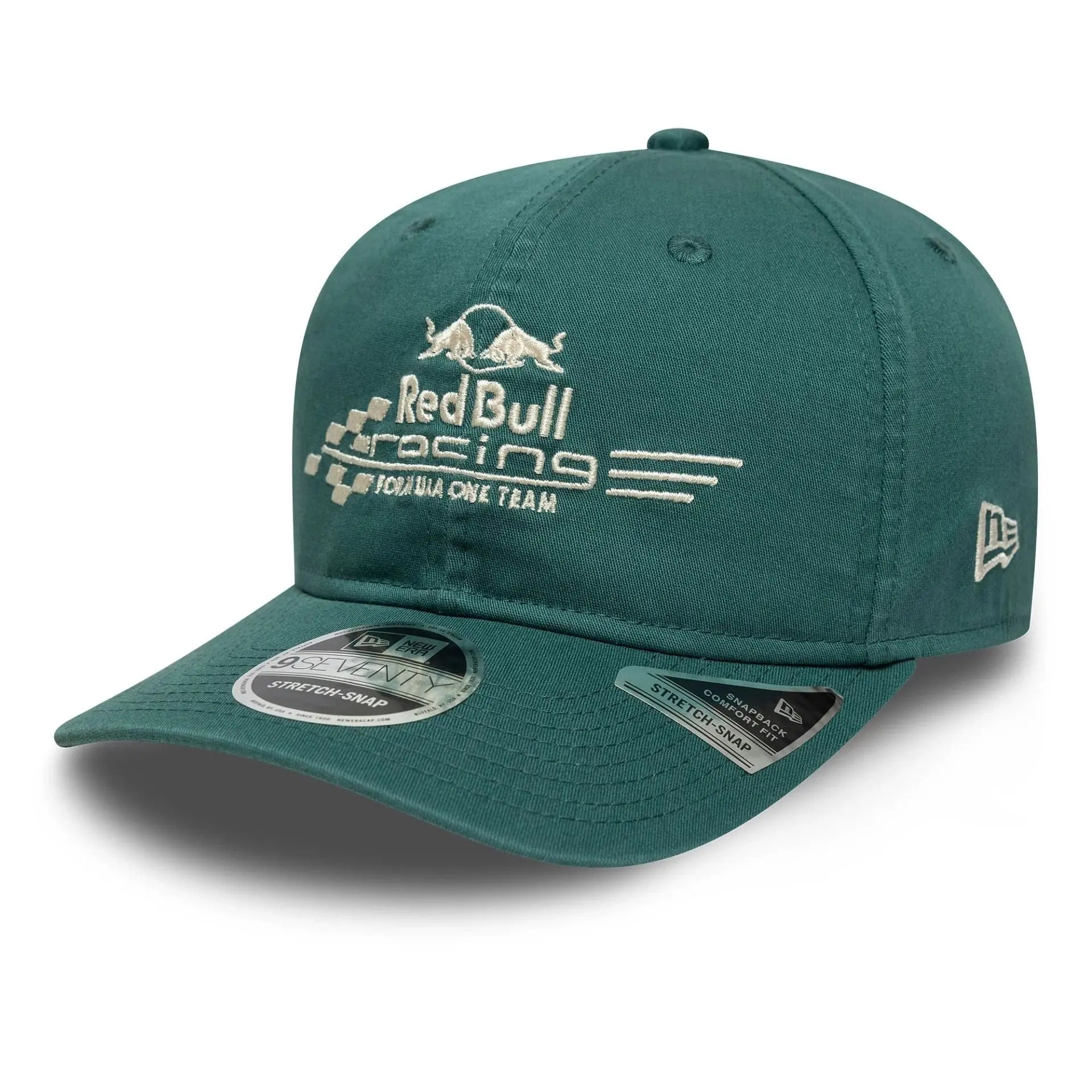 Casquette 9seventy Red Bull Racing Washed Vert Foncé - New Era - détail 3