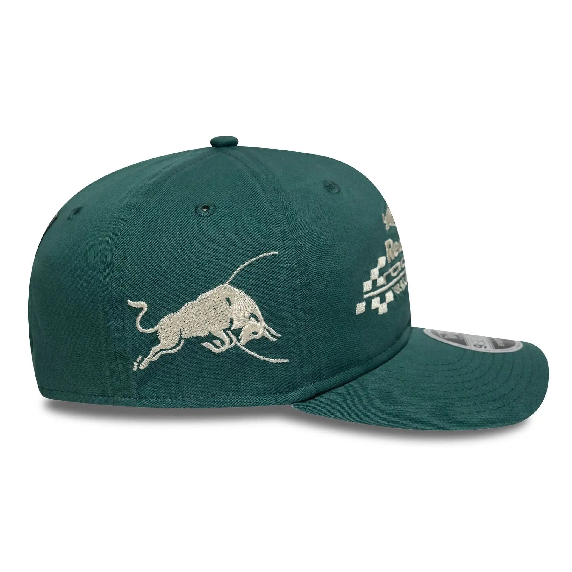 Casquette 9seventy Red Bull Racing Washed Vert Foncé - New Era - détail 6