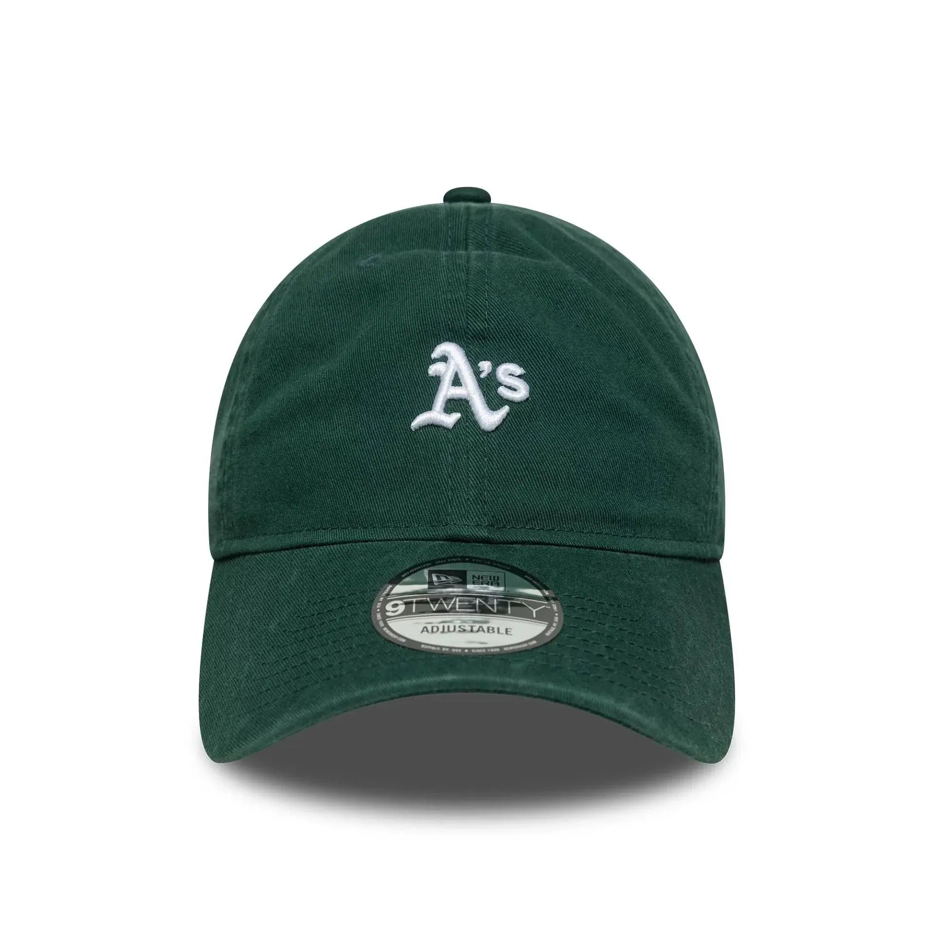 Casquette 9twenty Athletics Vert Washed Mini Logo - New Era - détail 2