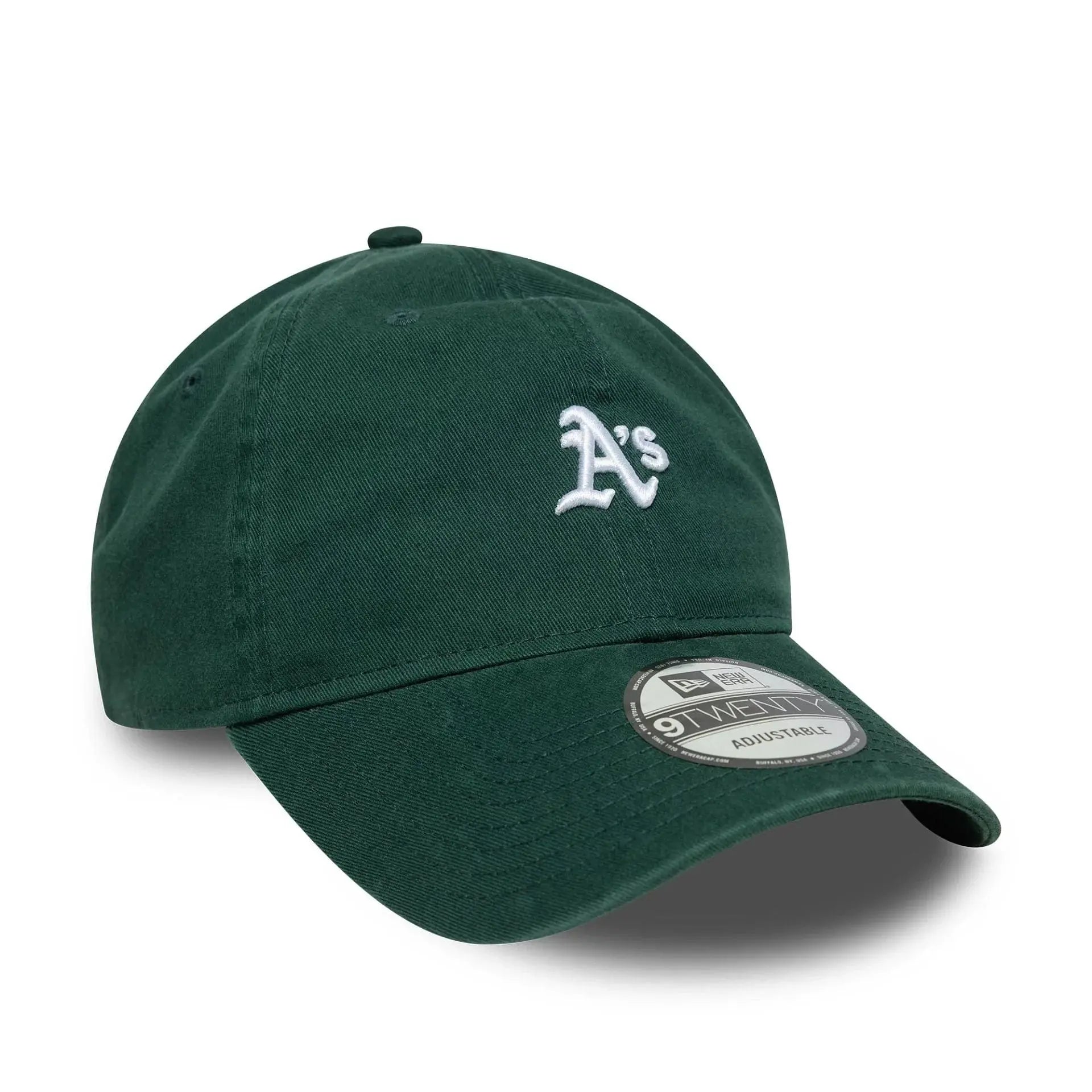 Casquette 9twenty Athletics Vert Washed Mini Logo - New Era - détail 3
