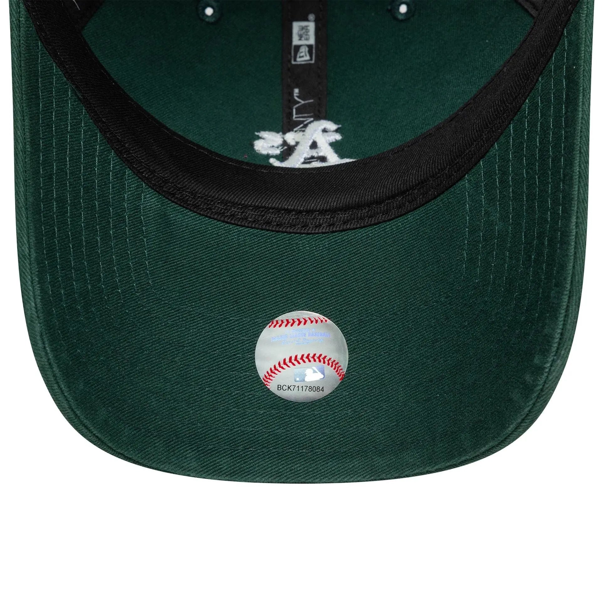Casquette 9twenty Athletics Vert Washed Mini Logo - New Era - détail 5