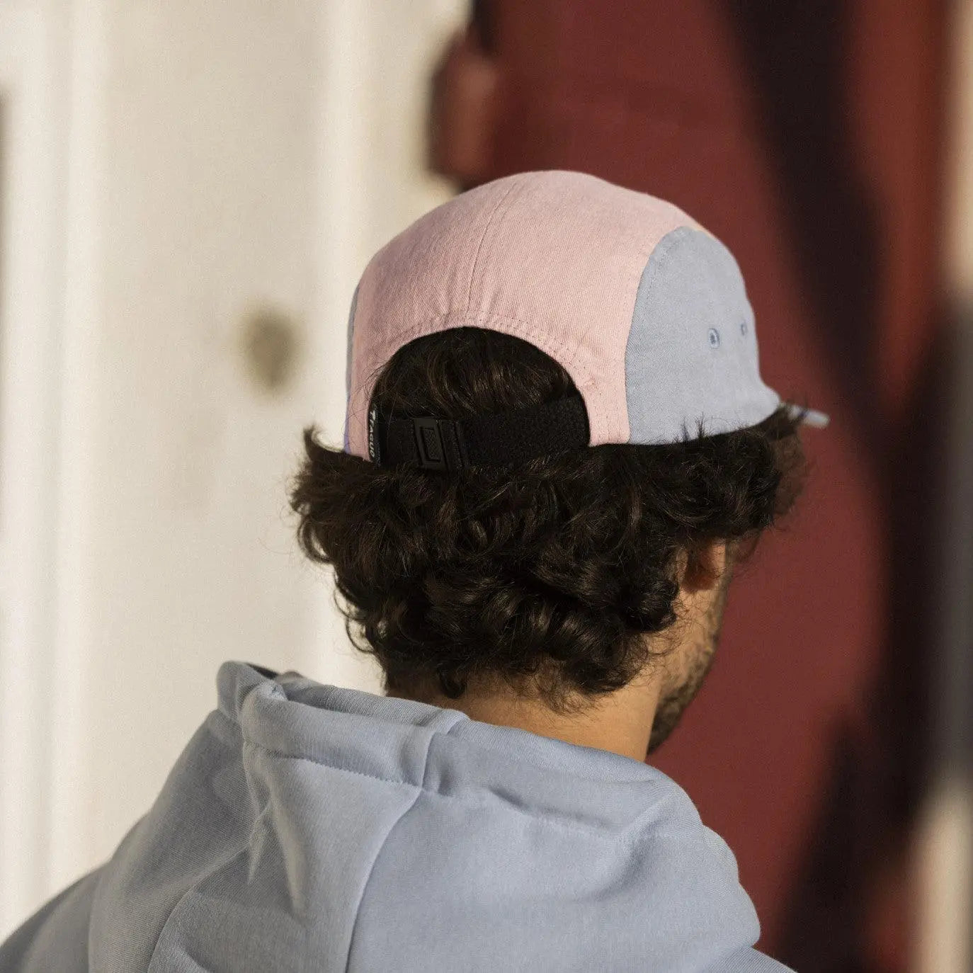 CASQUETTE BLEUE & ROSE