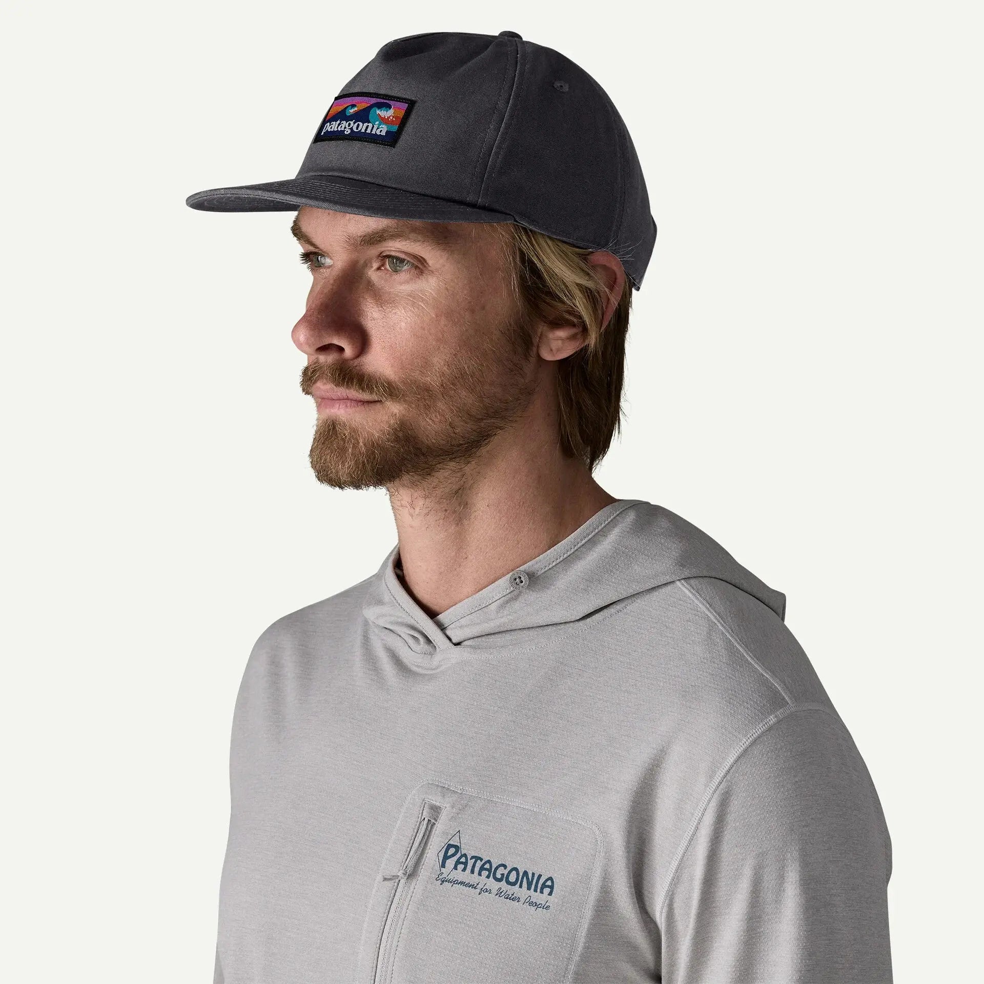 Casquette Boardshort Label Funfarer - Ink Black - Patagonia - détail 2