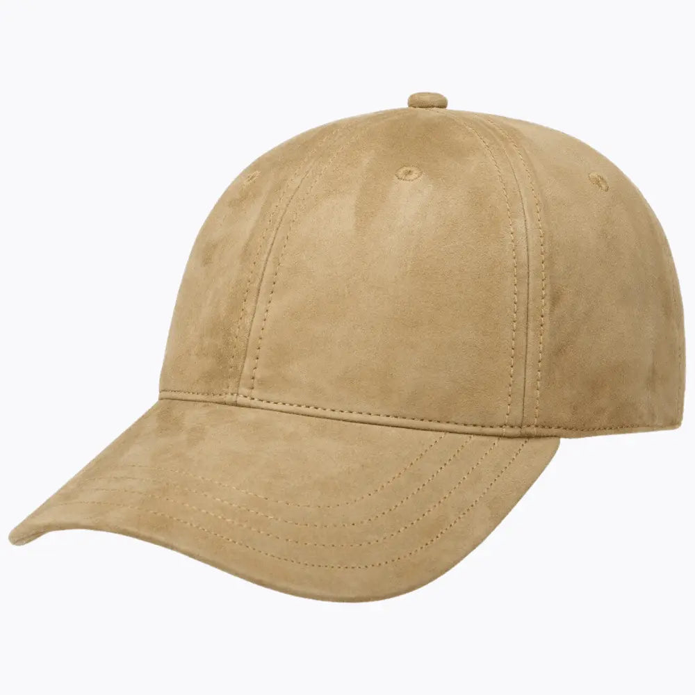 Casquette en Cuir Beige - Stetson
