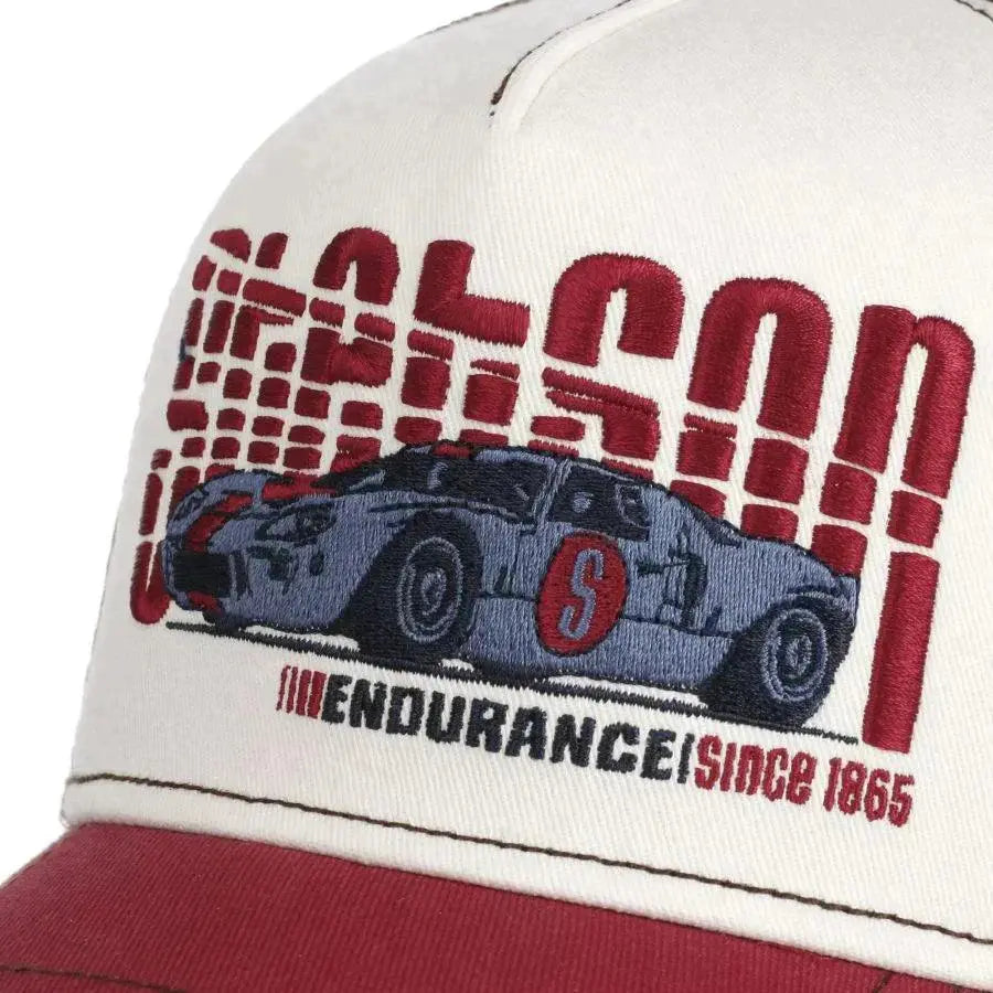 Casquette Trucker Endurance Rouge - Stetson - détail 2