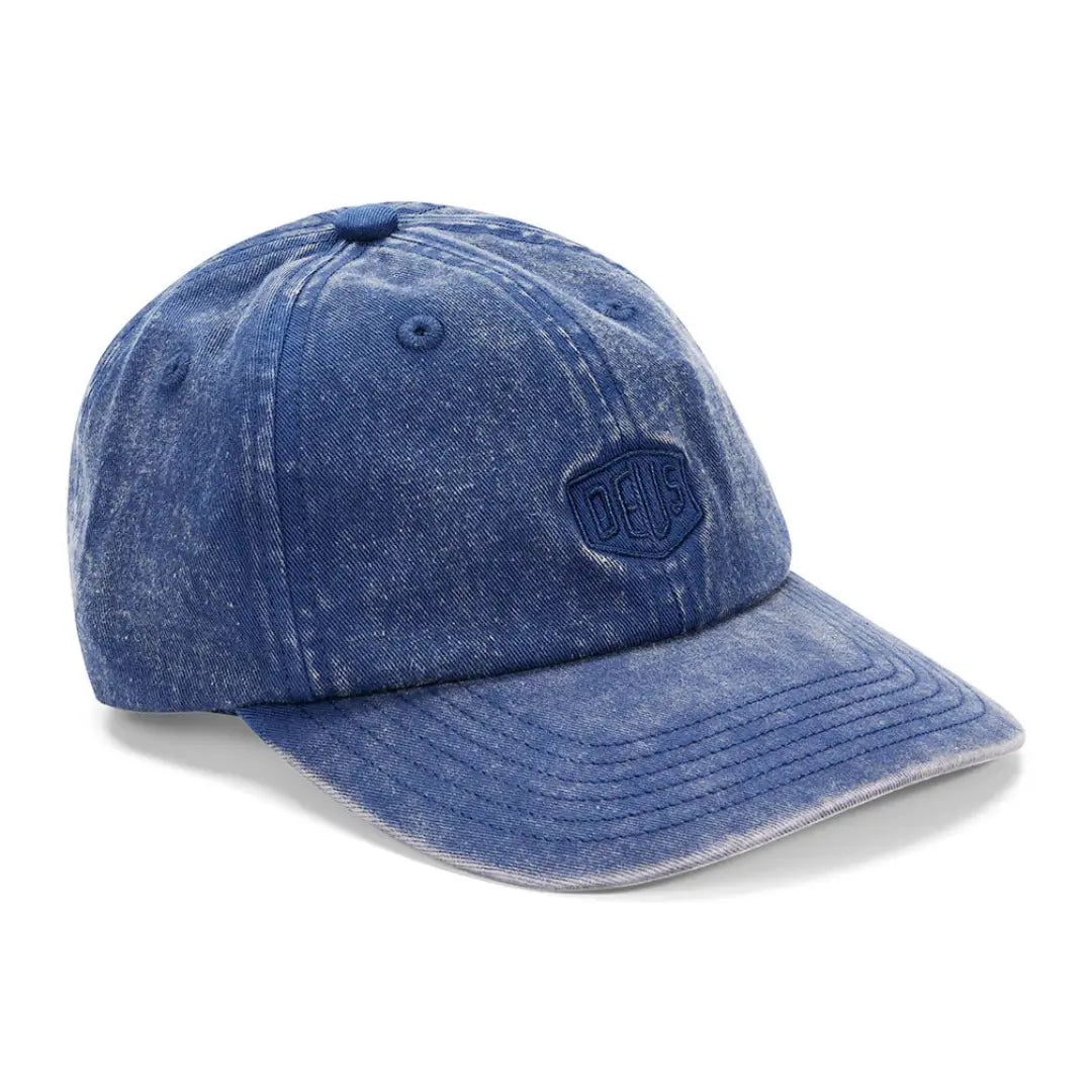 Casquette Garment Dyed - Mechanic Blue - Deus Ex Machina