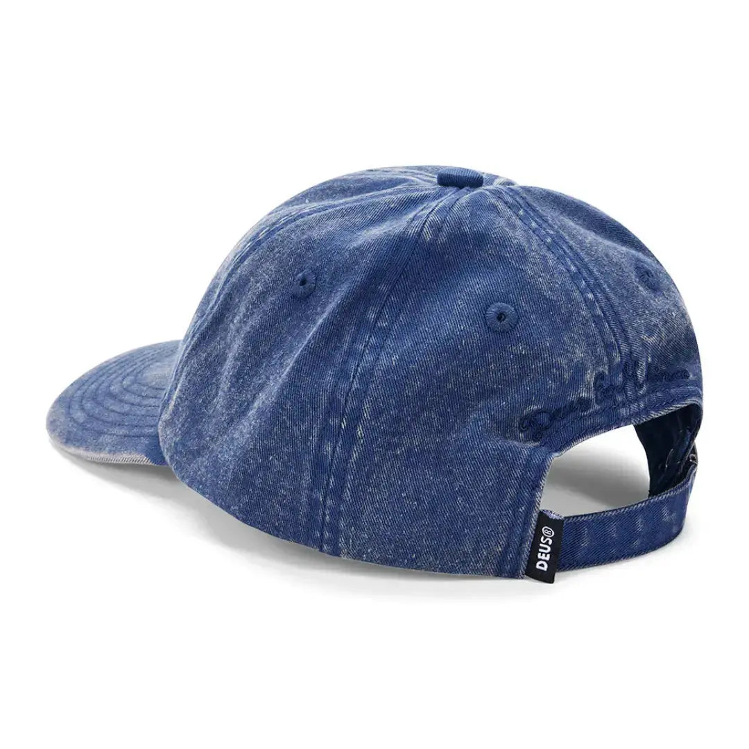 Casquette Garment Dyed - Mechanic Blue - Deus Ex Machina - détail 3