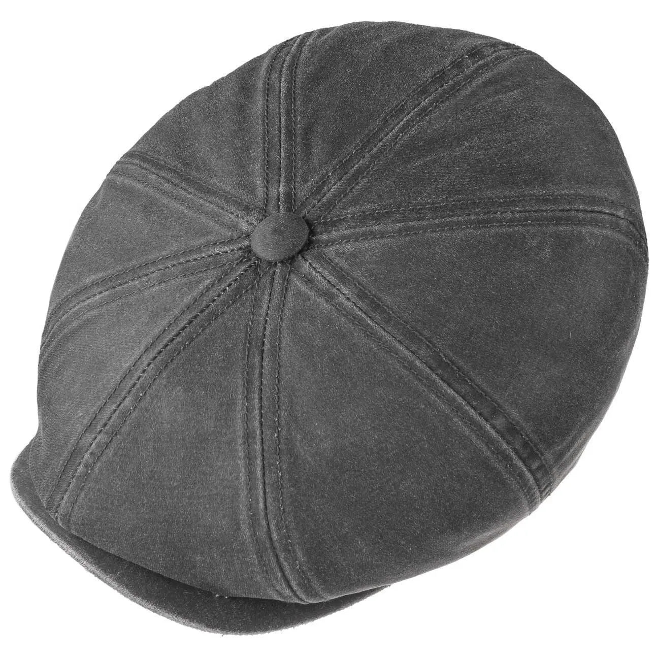 Casquette Haterras Old Cotton Noir - Stetson - détail 2