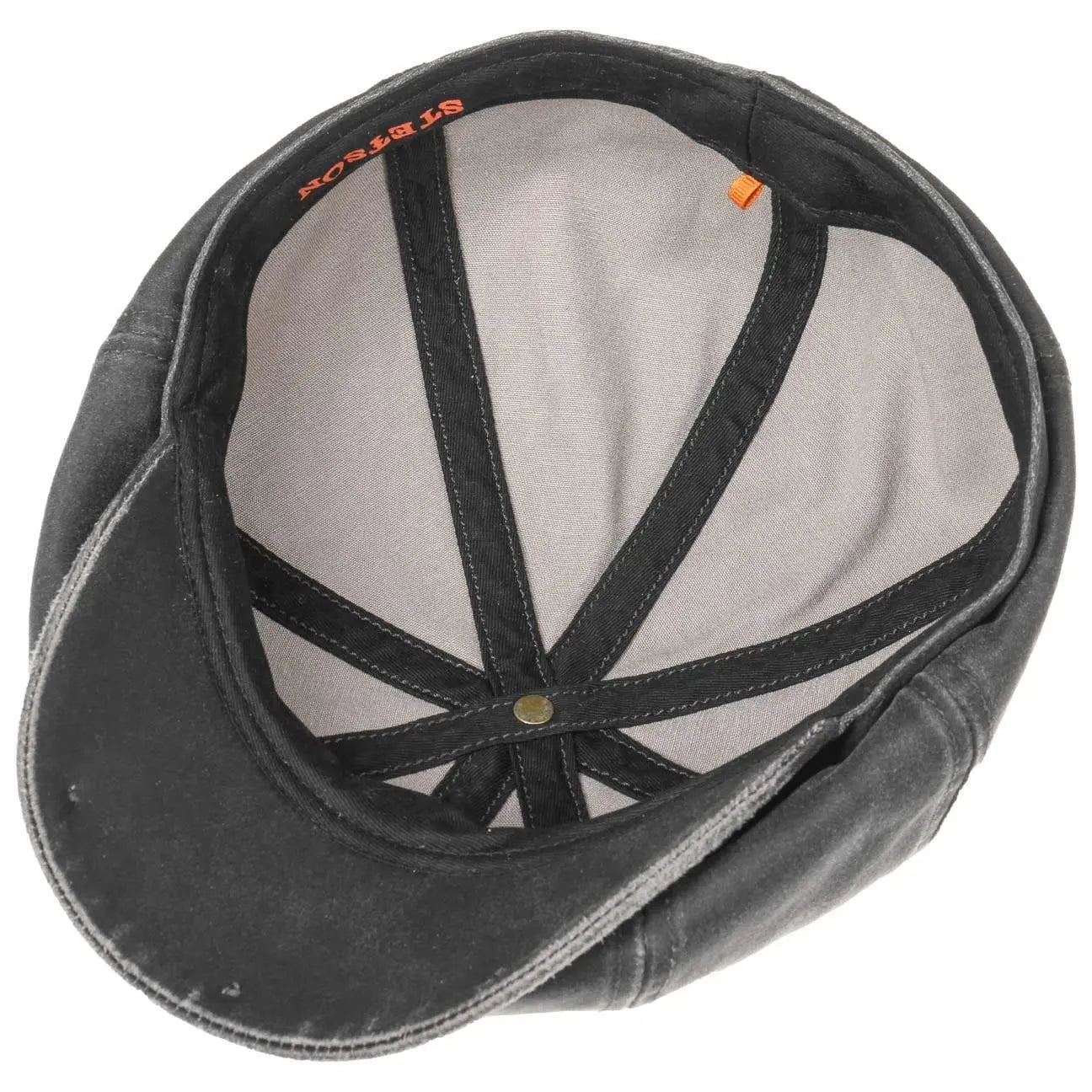 Casquette Haterras Old Cotton Noir - Stetson - détail 3