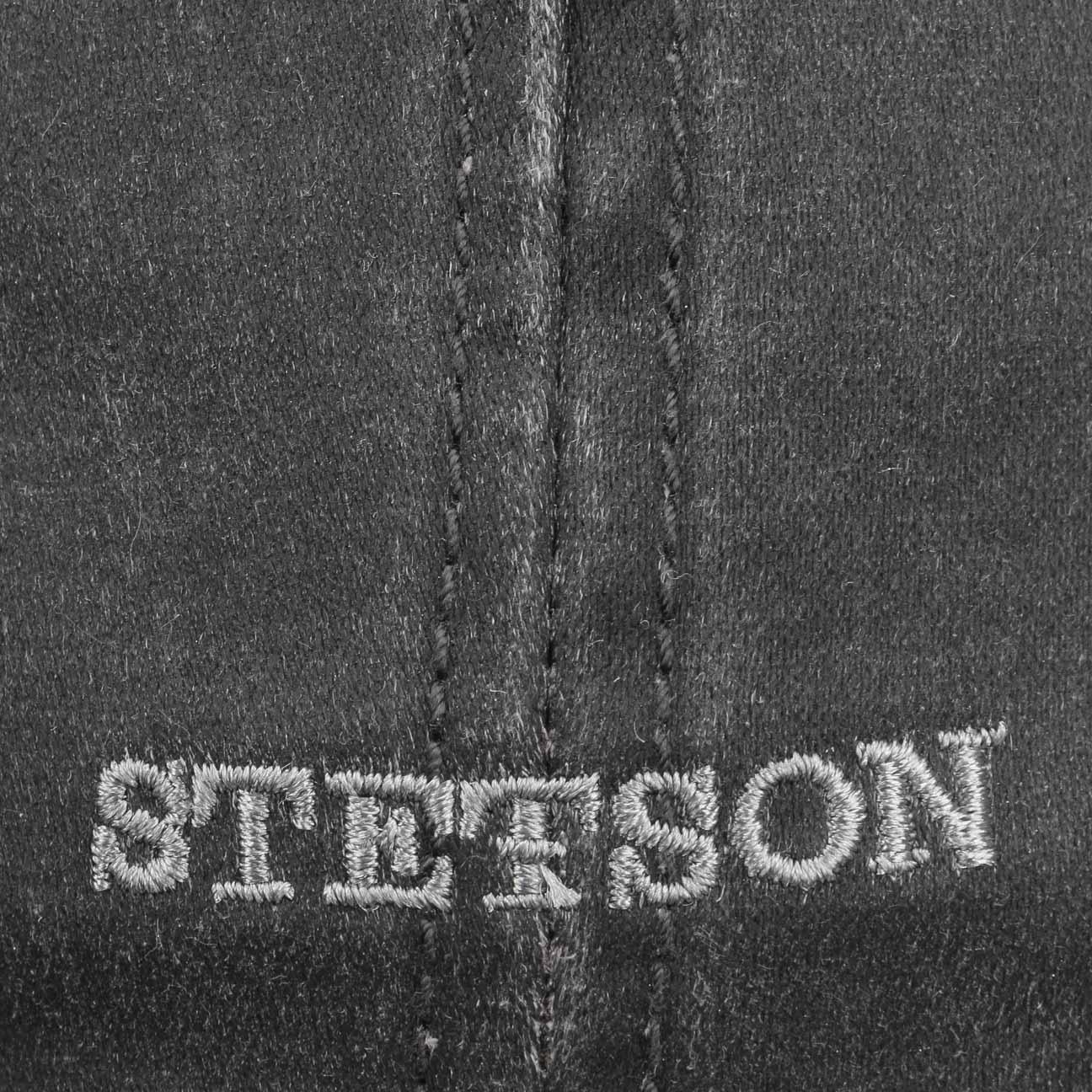 Casquette Haterras Old Cotton Noir - Stetson - détail 4