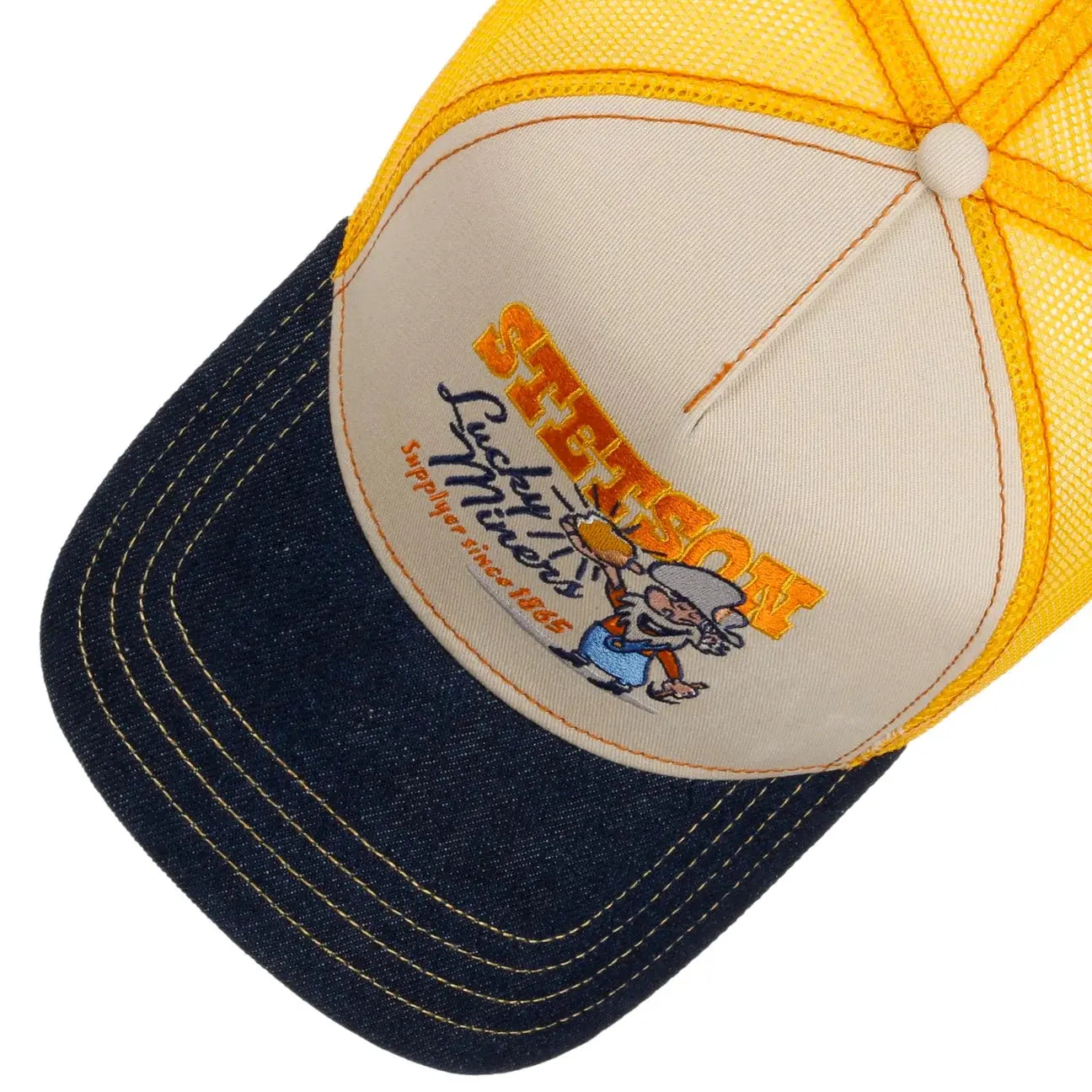 Casquette Trucker Lucky Miners - Stetson - détail 2