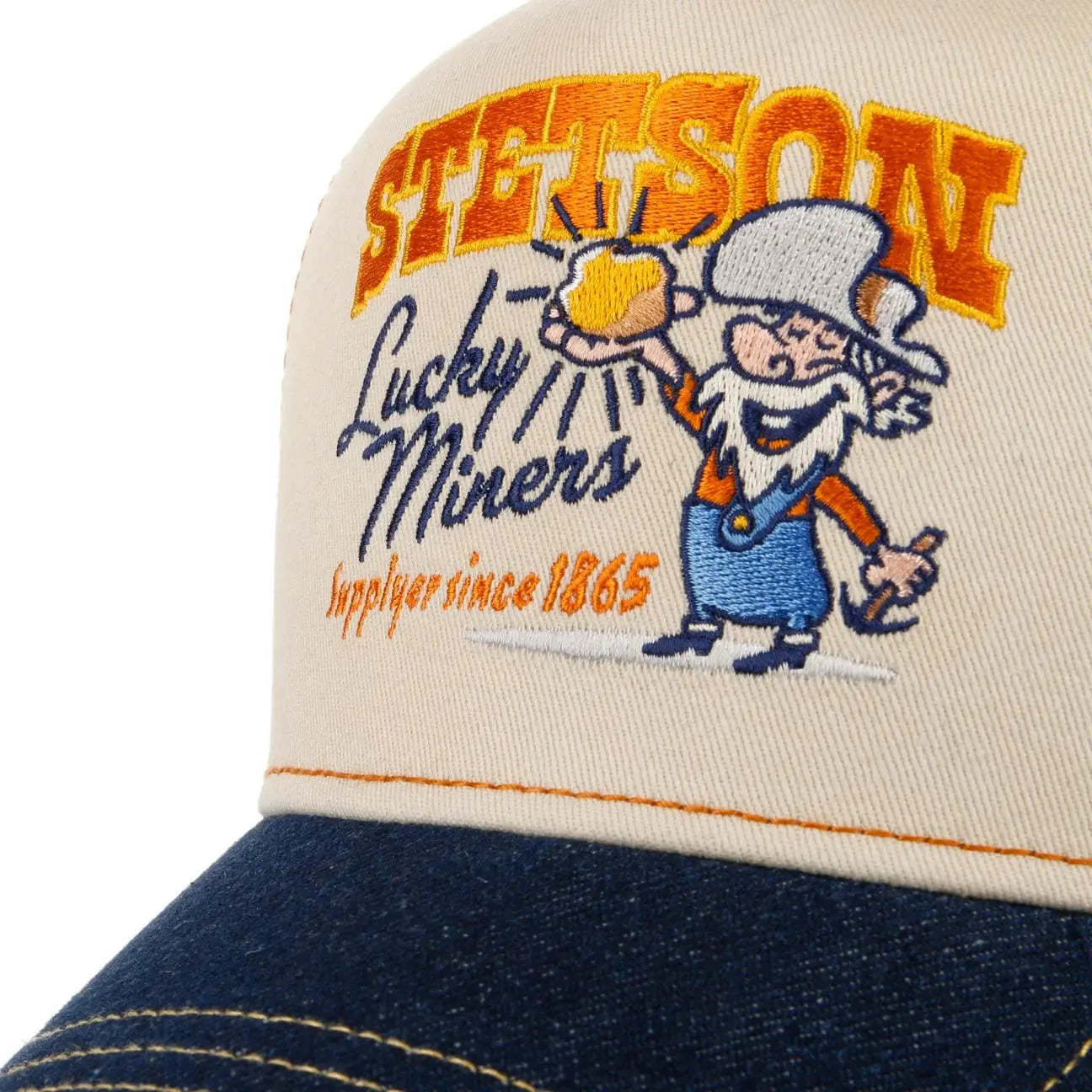 Casquette Trucker Lucky Miners - Stetson - détail 5