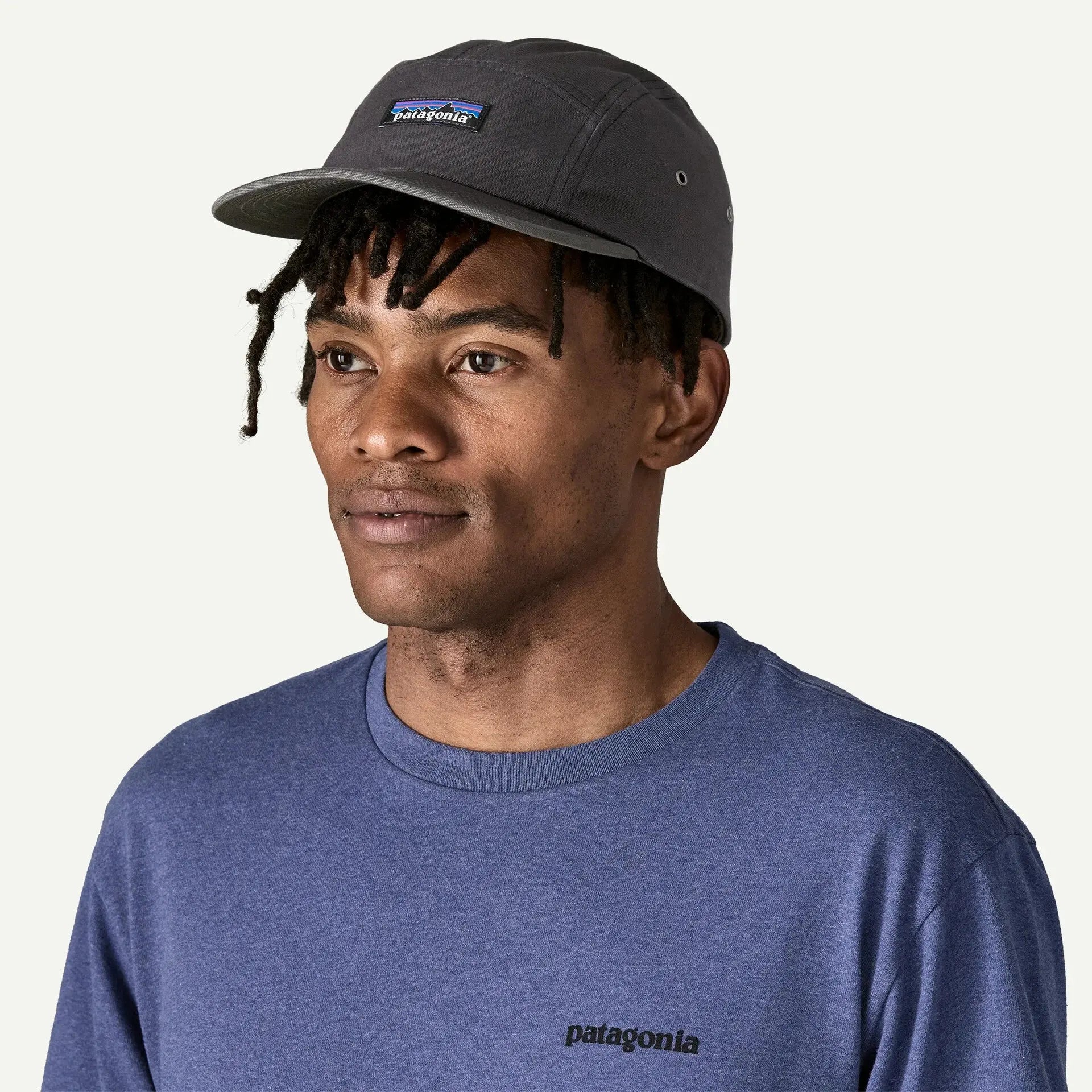 Casquette P-6 Label Maclure Ink Black - Patagonia - détail 2