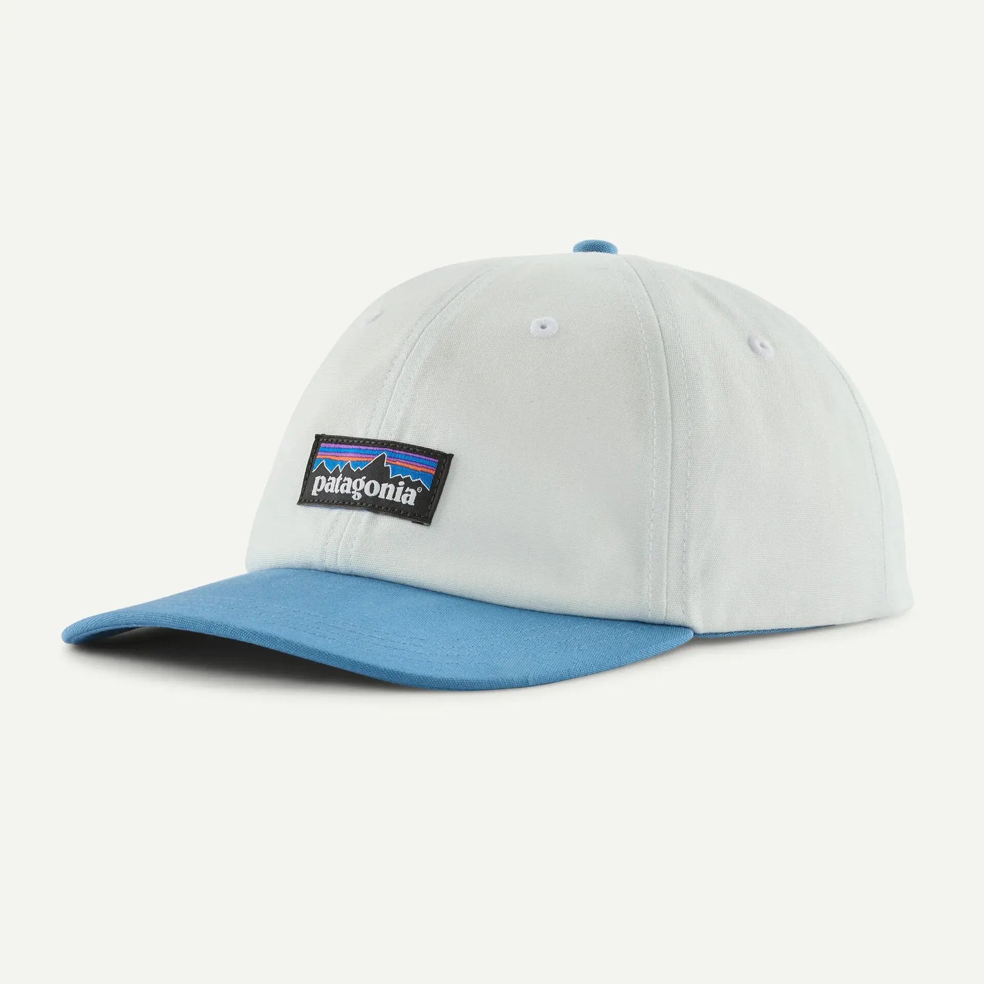 Casquette P-6 Label Trad - Birch White / Shore Blue - Patagonia