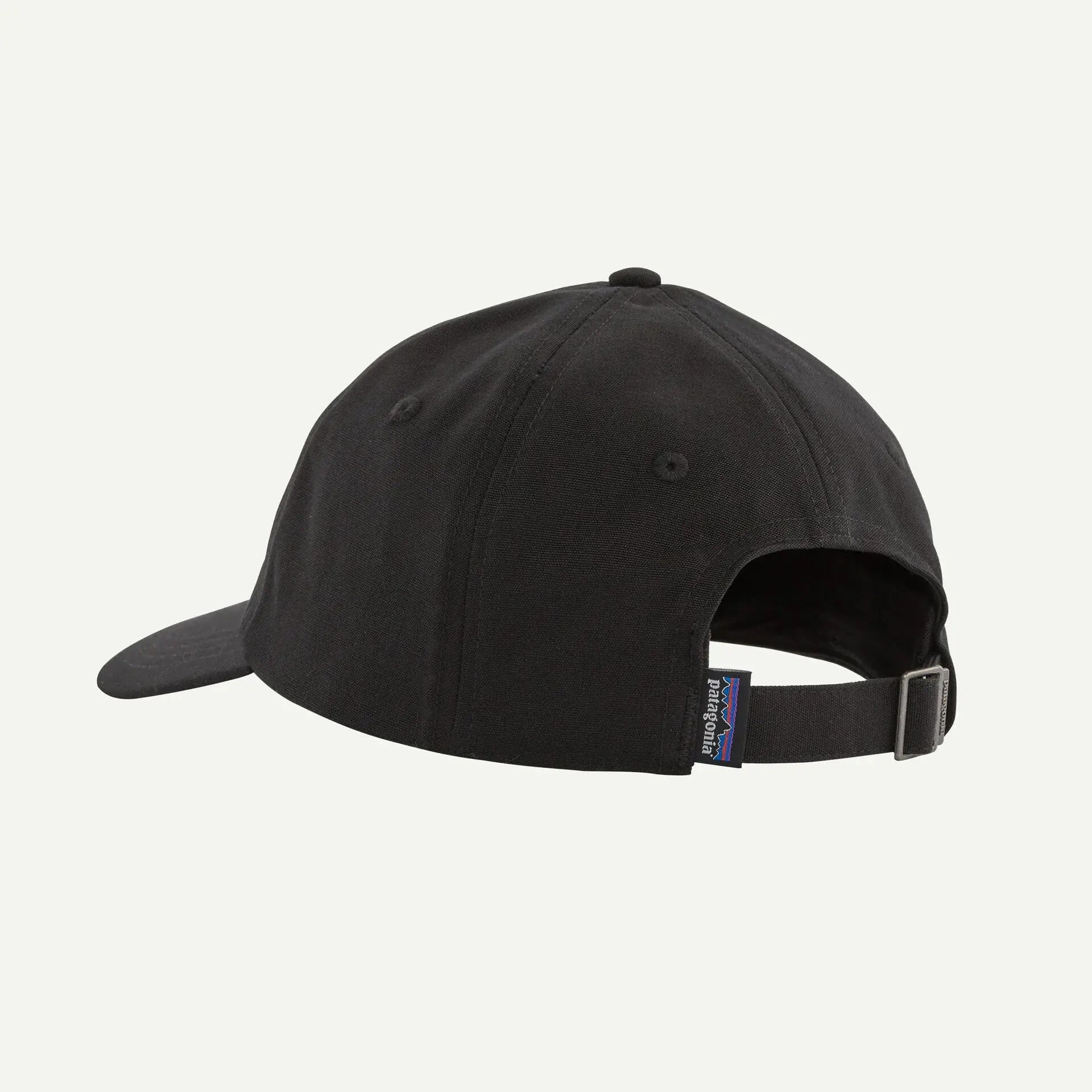 Casquette P-6 Label Trad - Noir - Patagonia - détail 4