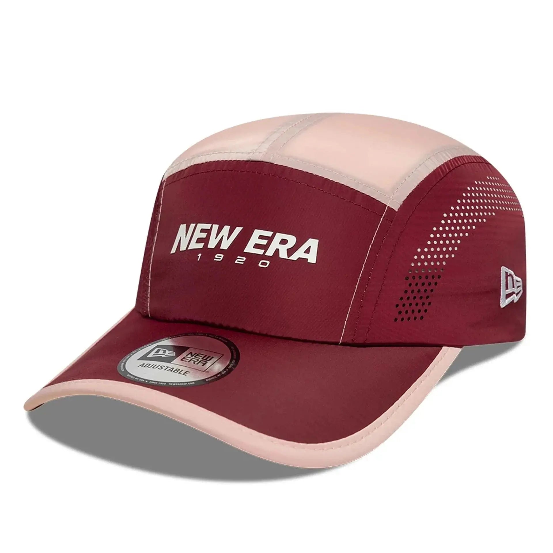 Casquette Runner Colour Block - Rouge Foncé