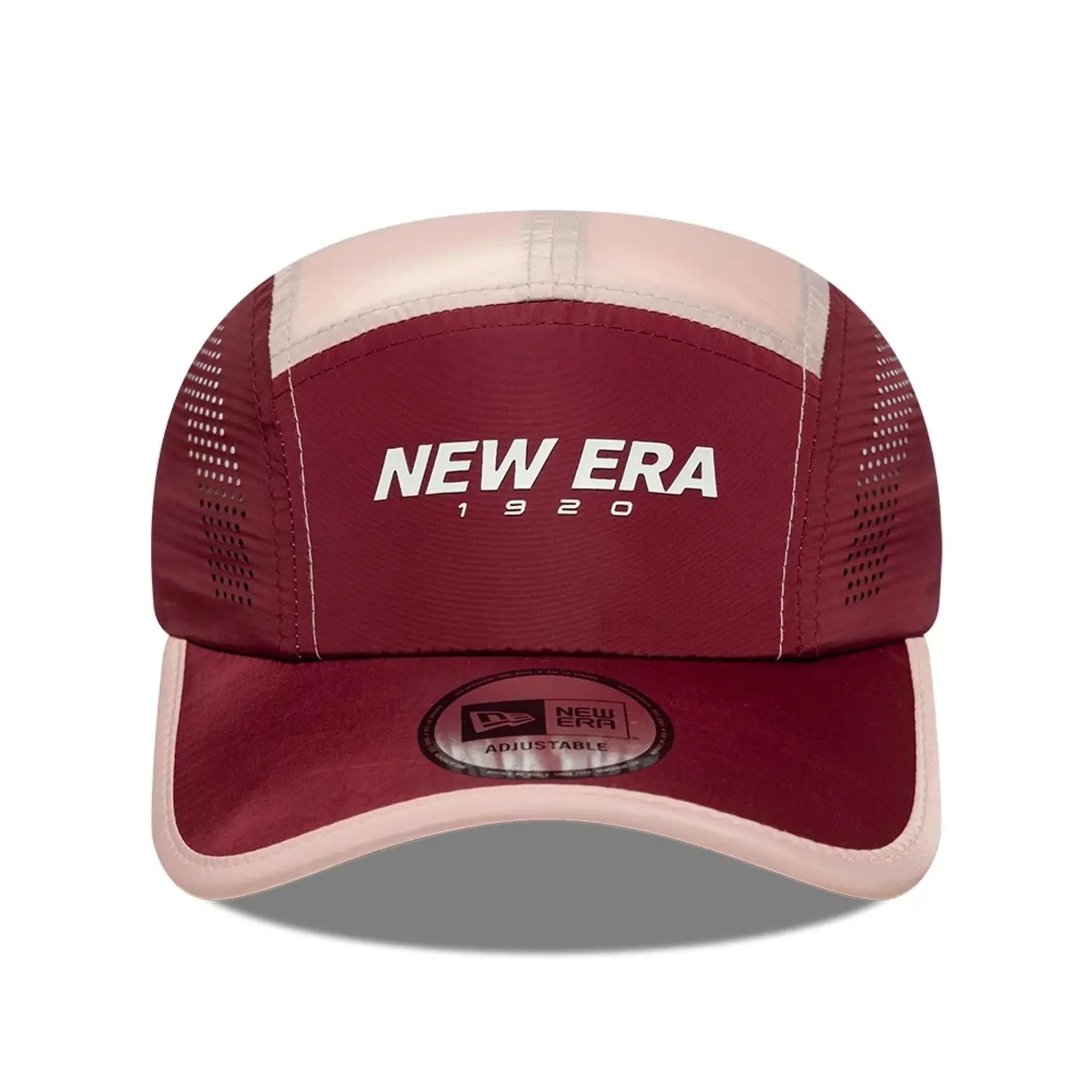 Casquette Runner Colour Block - Rouge Foncé