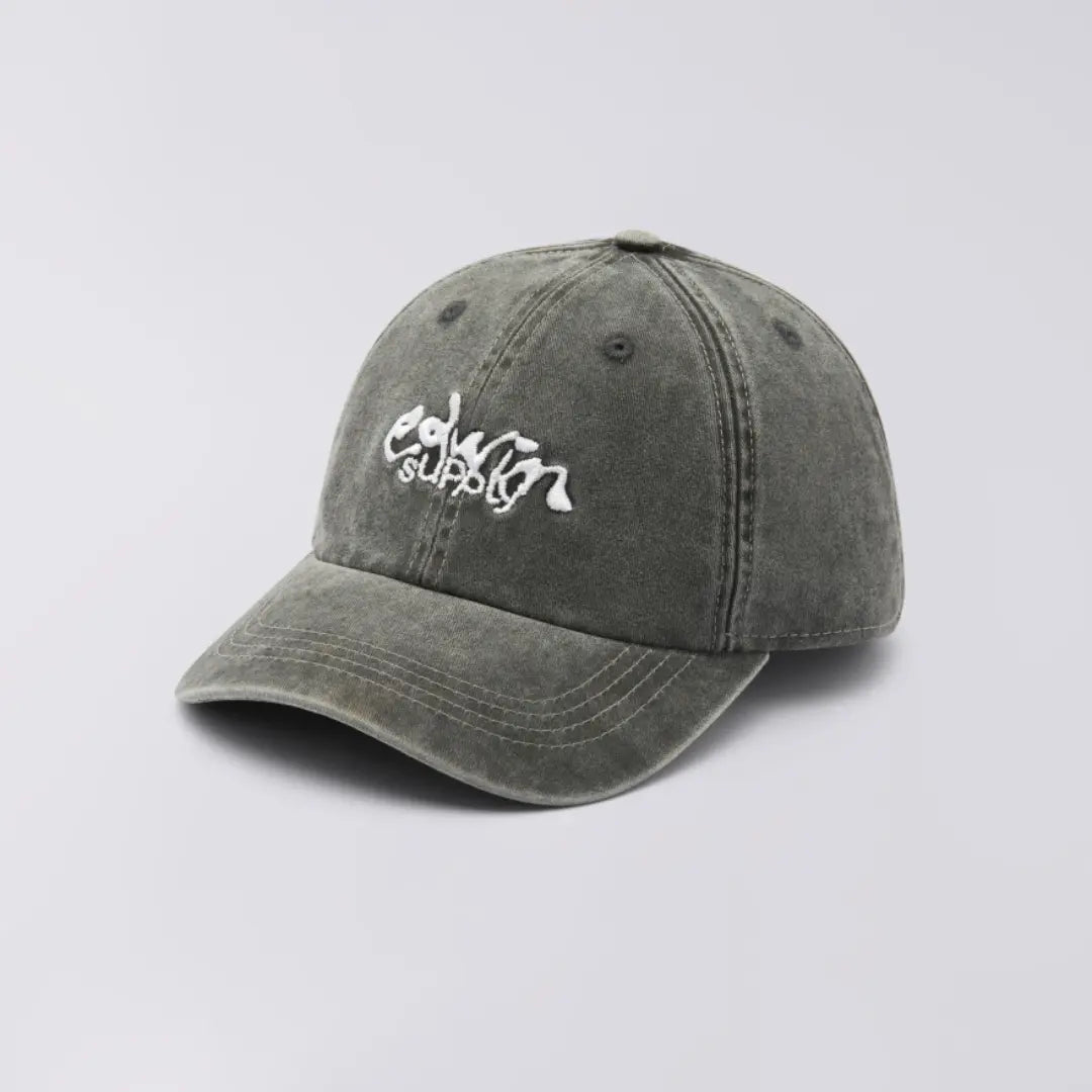 Casquette Soft Washed - Black - Edwin - détail 3
