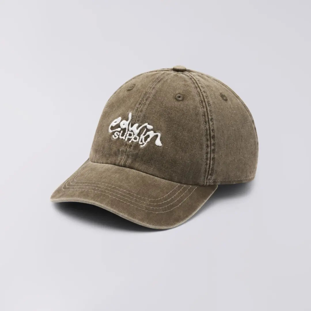 Casquette Soft Washed - Stone - Edwin - détail 3