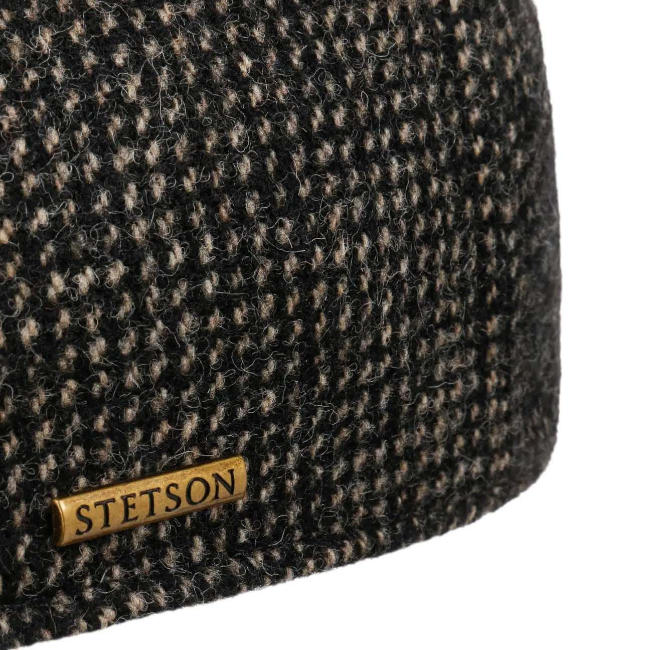 Casquette Texas Endenton Laine - Noir - Stetson - détail 4