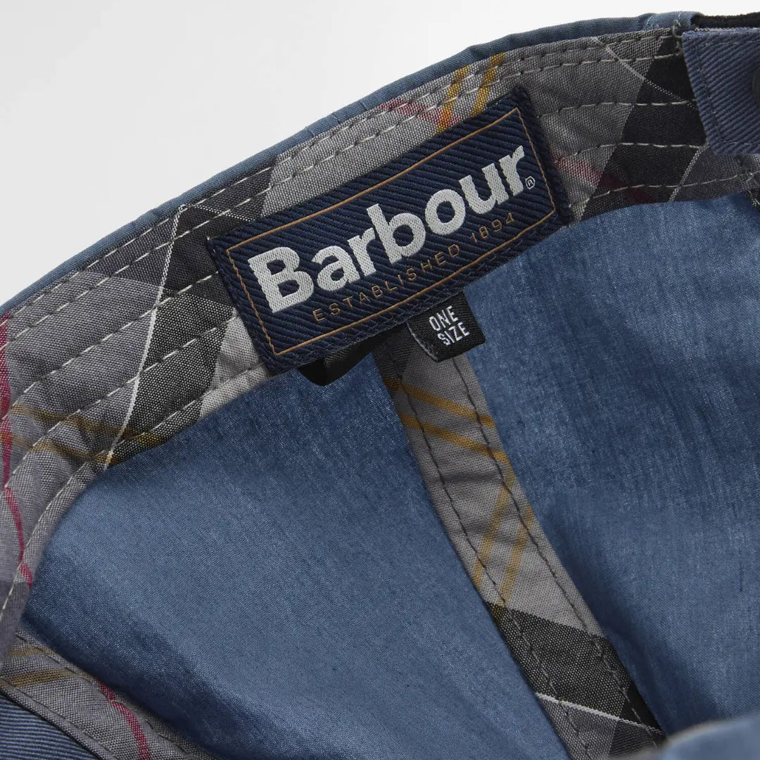 Casquette Transport - Washed Blue - Barbour - détail 8
