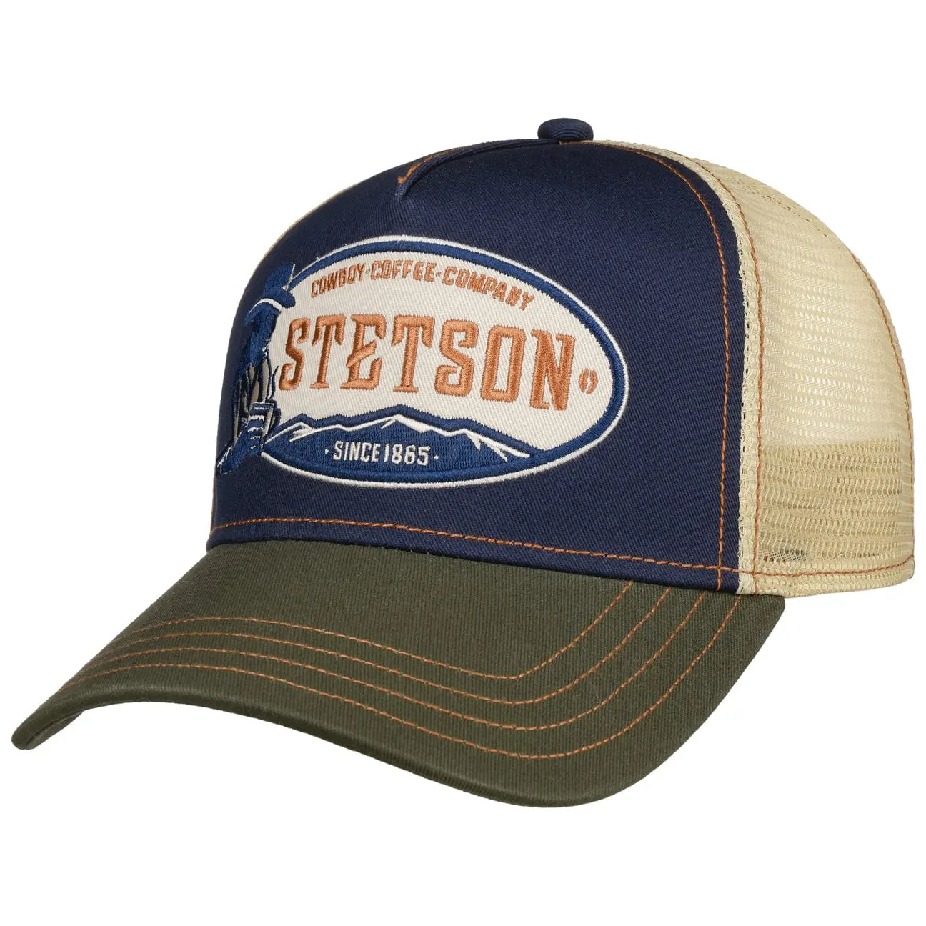 Casquette Trucker Cowboy Coffee Company - Stetson