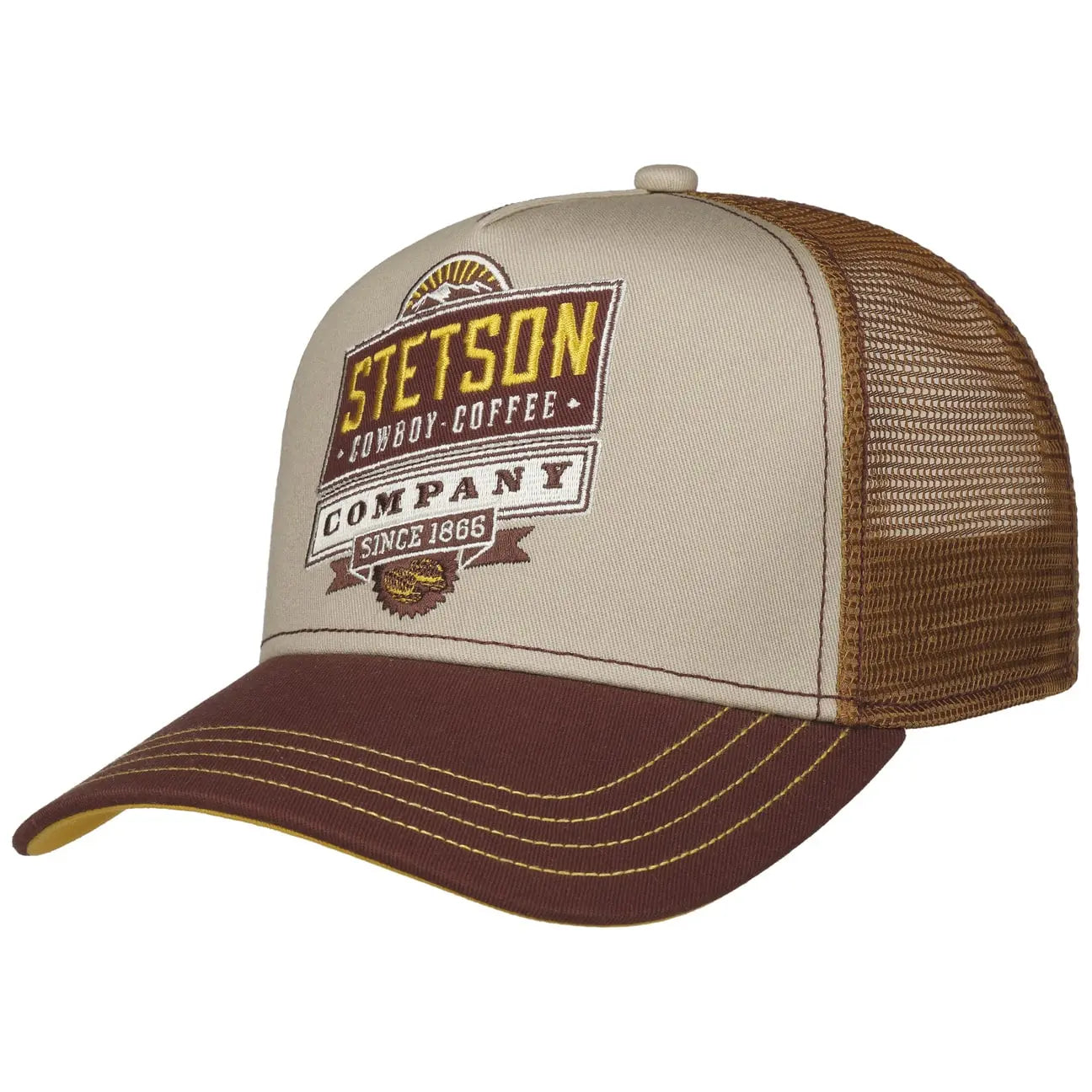 Casquette Trucker Cowboy Coffee - Stetson