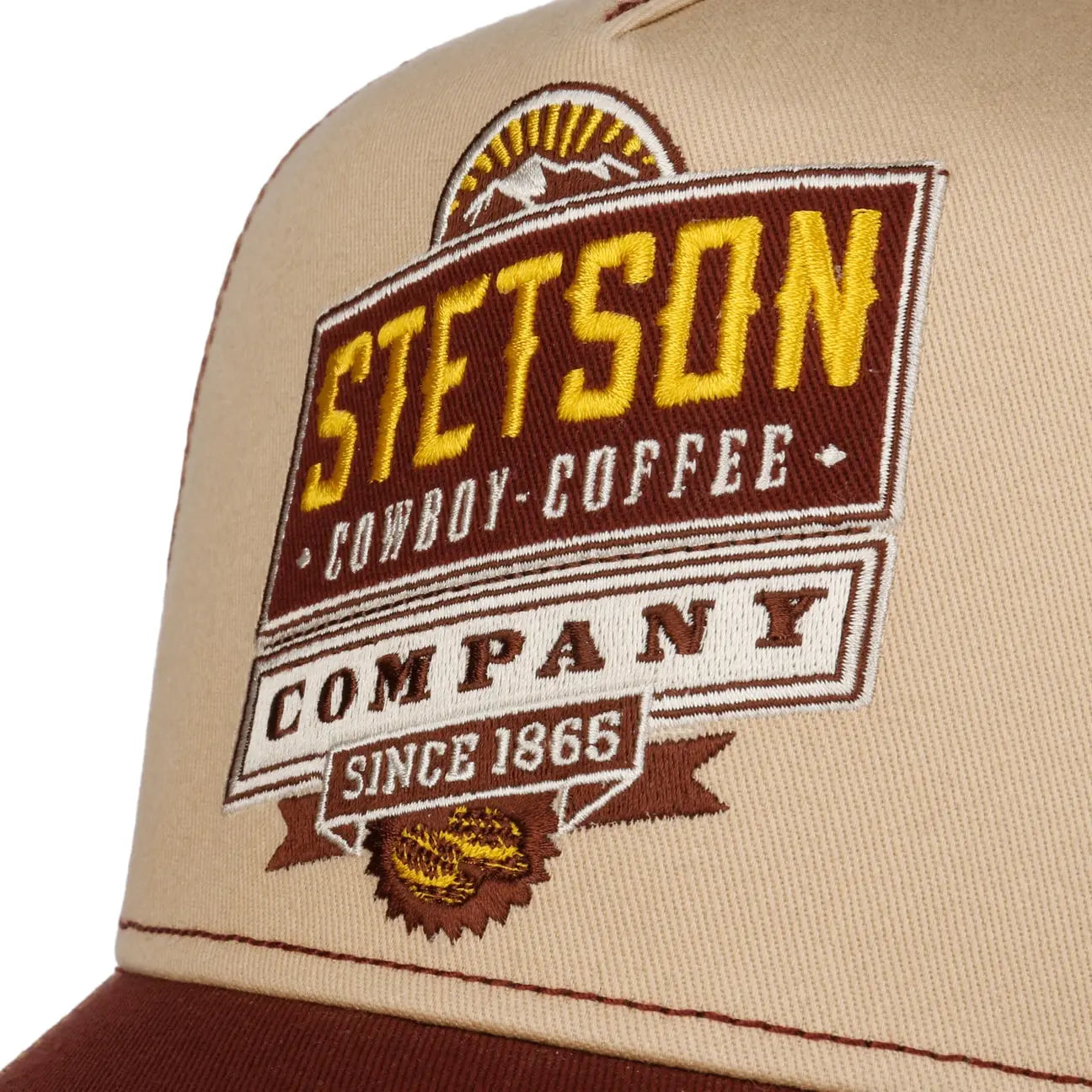 Casquette Trucker Cowboy Coffee - Stetson - détail 5