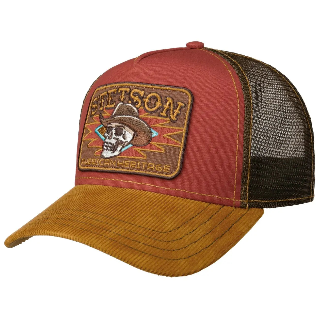 Casquette Trucker Cowboy Skull - Stetson
