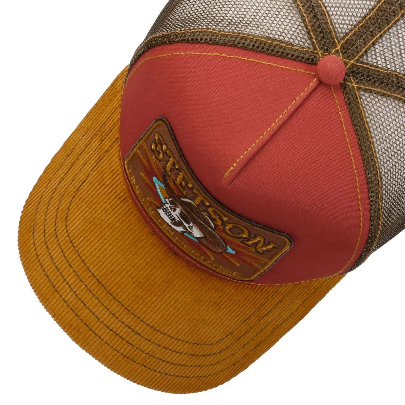 Casquette Trucker Cowboy Skull - Stetson - détail 2
