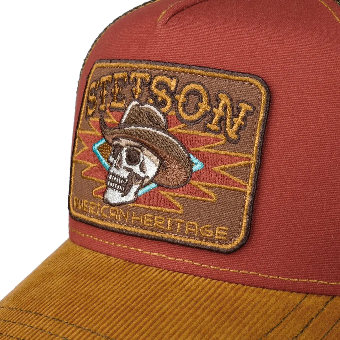 Casquette Trucker Cowboy Skull - Stetson - détail 5