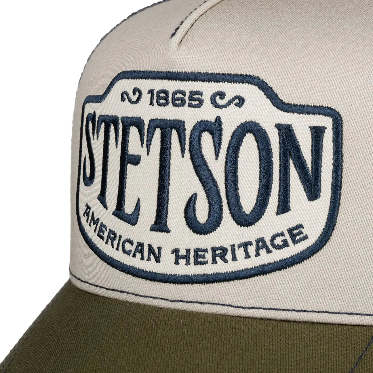 Casquette Trucker Heritage 1865 - Stetson - détail 4