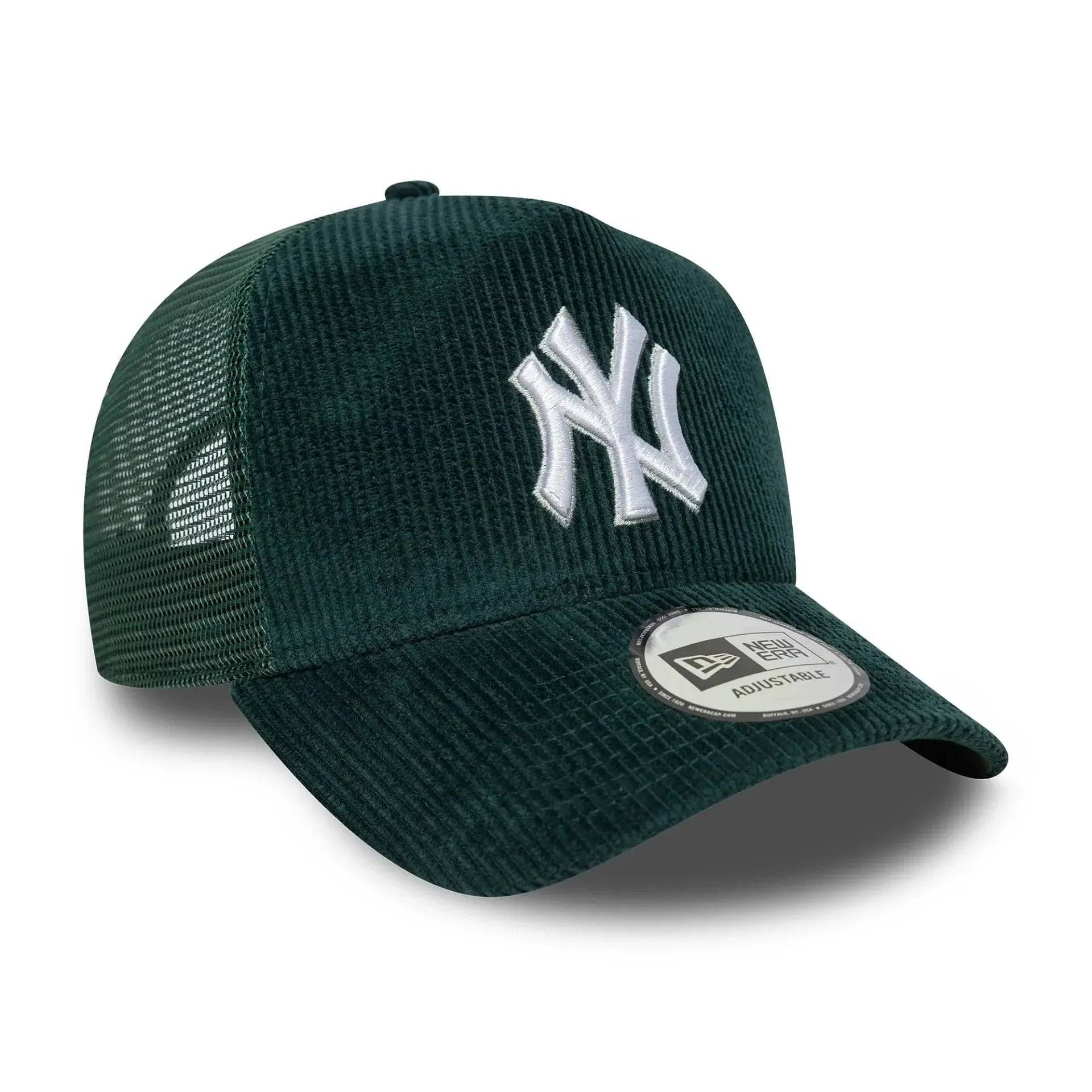 Casquette Trucker New York Velours Vert - New Era - détail 3