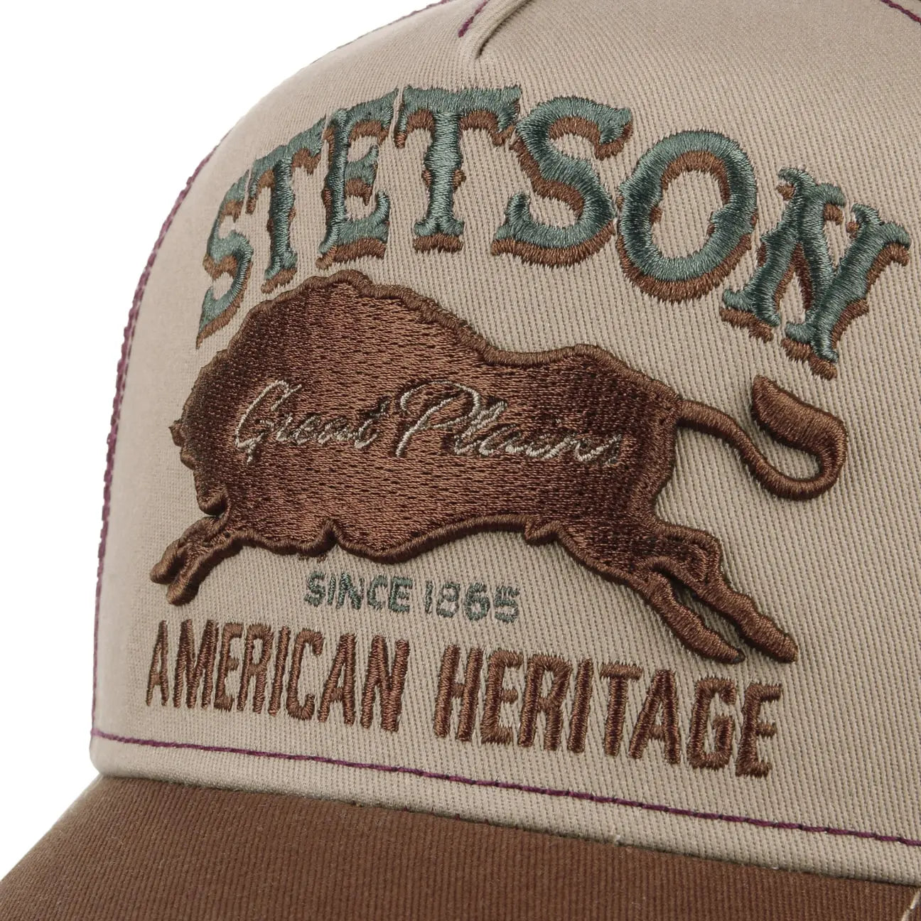Casquette Trucker The Plains - Stetson - détail 5