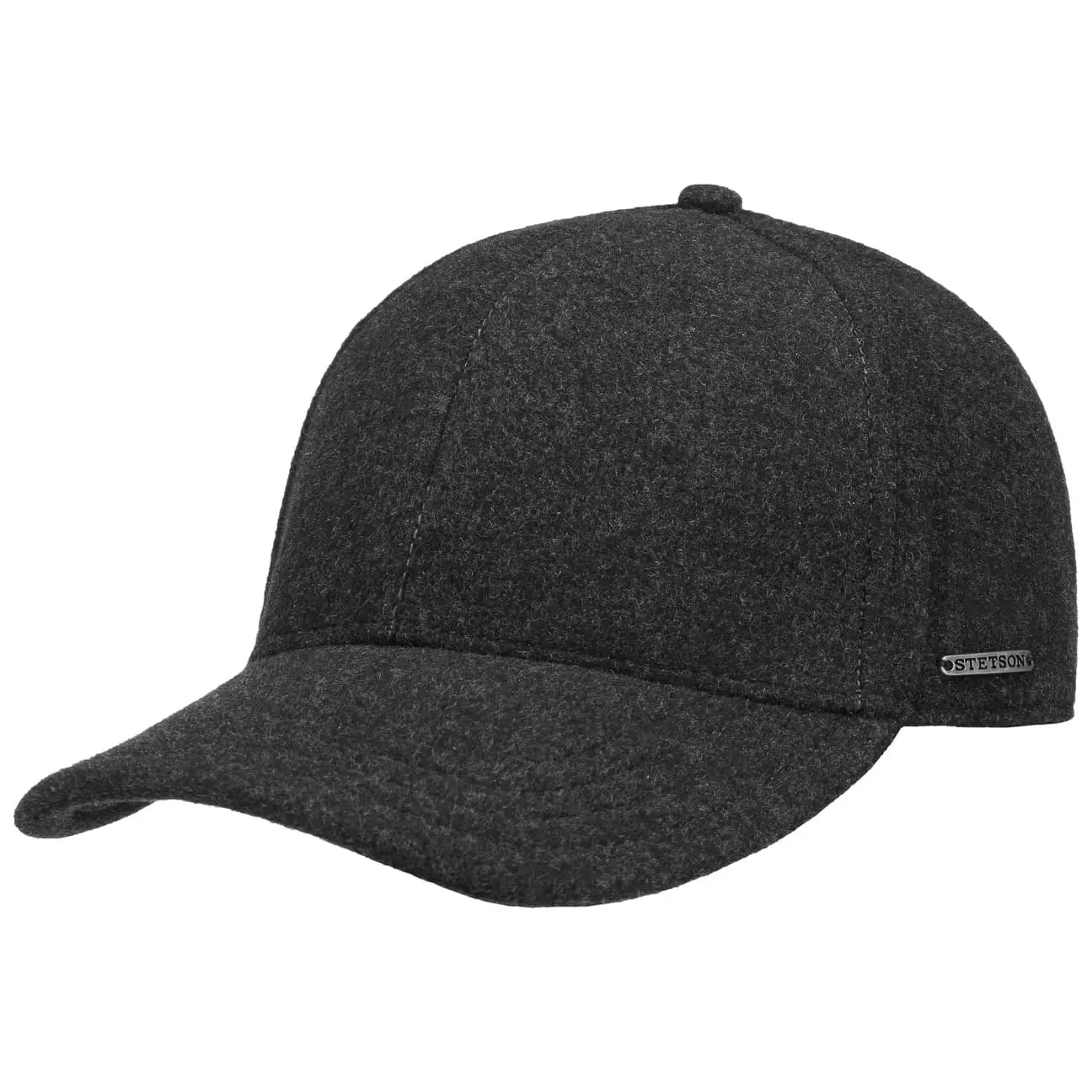 Casquette Laine Vaby Gris - Cache Oreilles - Stetson - détail 2