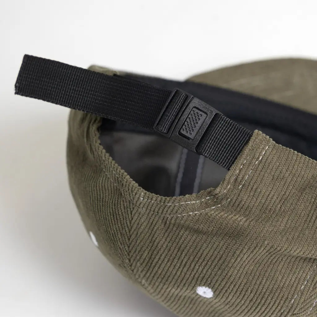 Casquette Velours Service Script Vert - Service Works - détail 5