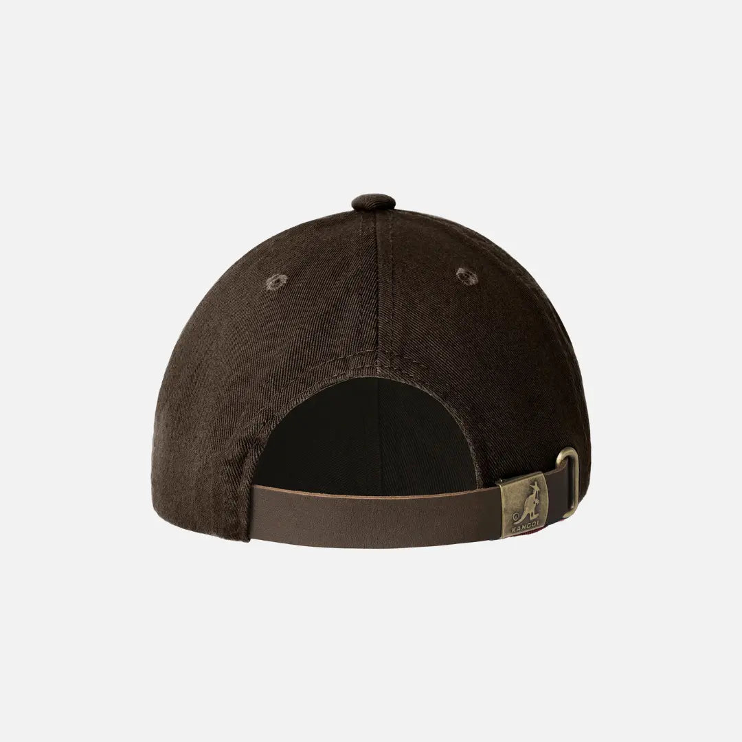 Casquette Washed - Coffee Bean - Kangol - détail 2