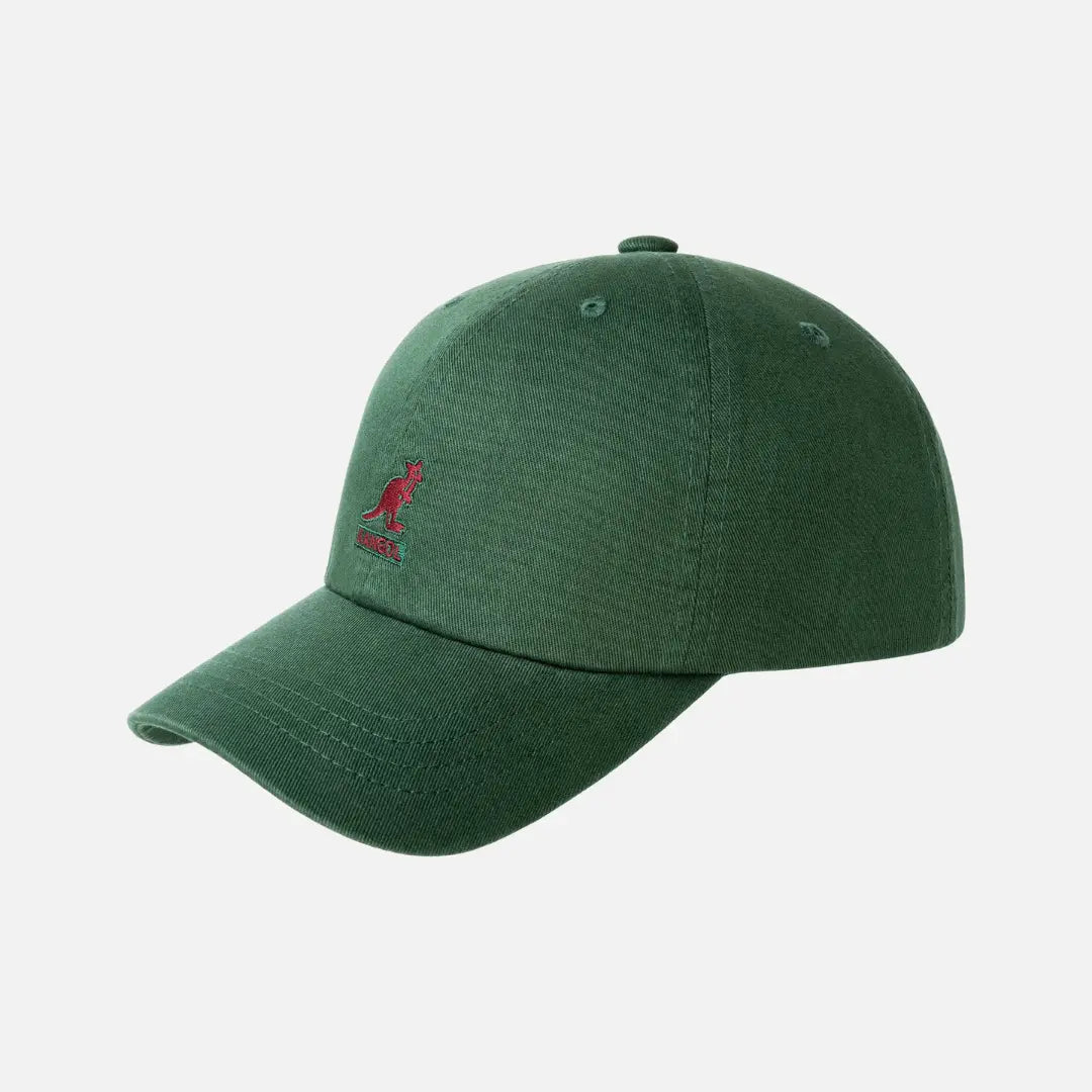 Casquette Washed - Vert Algae - Kangol