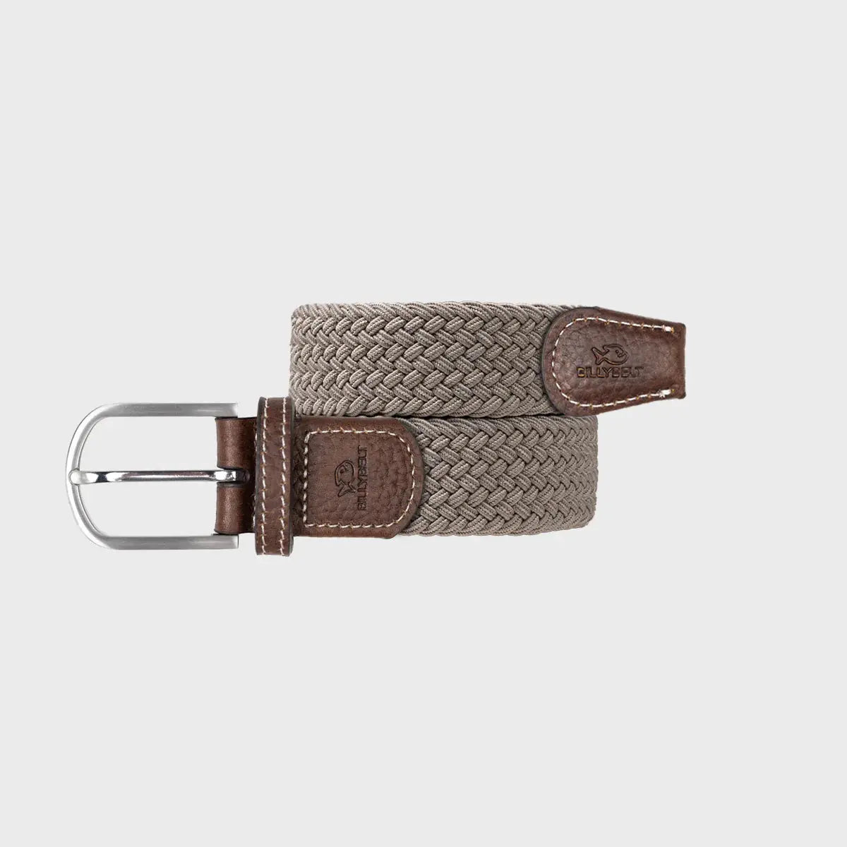 Ceinture Tressée Beige Taupe - Billybelt
