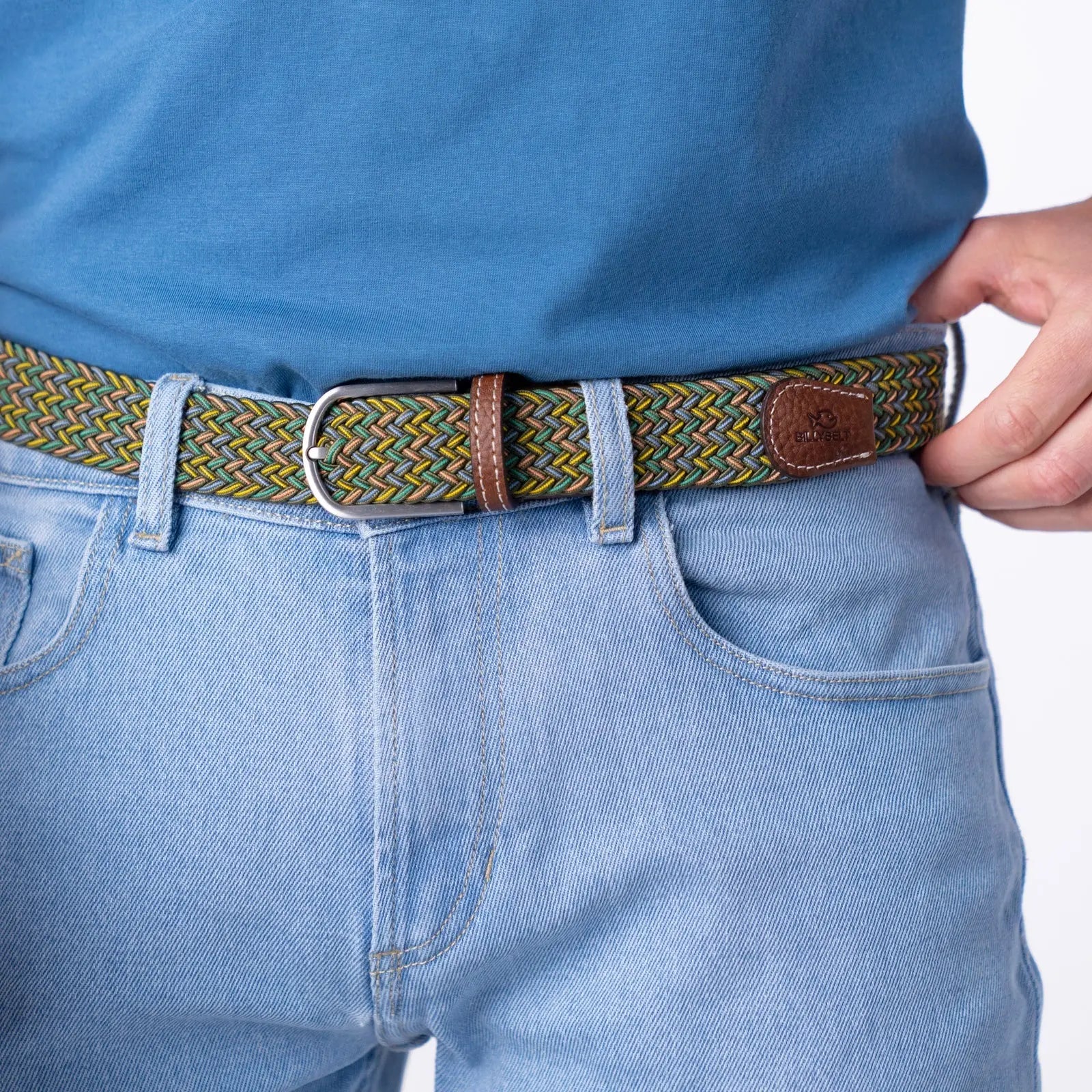 Ceinture Tressée Belfast - Billybelt - détail 2