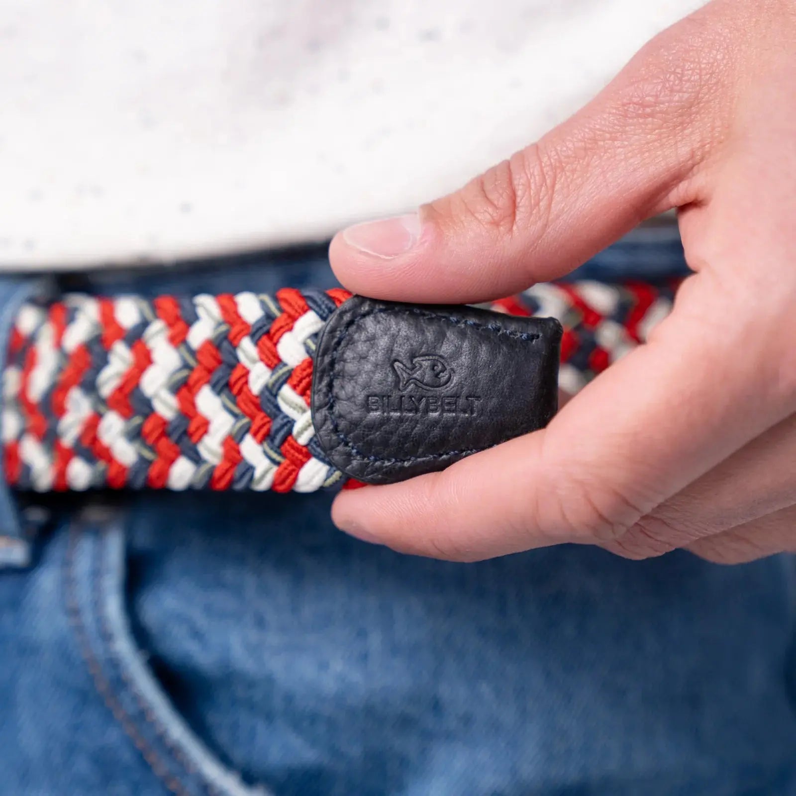 Ceinture Tressée Edmonton - Billybelt - détail 4