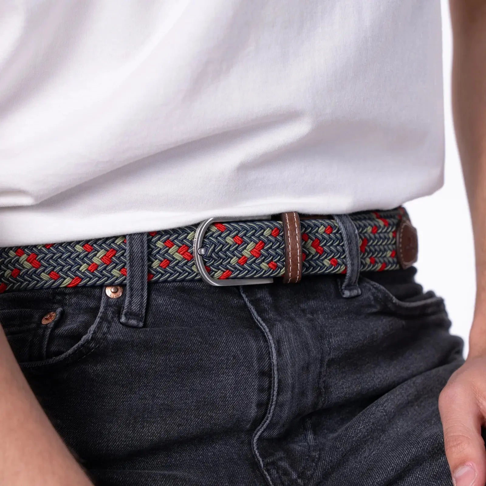 Ceinture Tressée Goteborg - Billybelt - détail 2