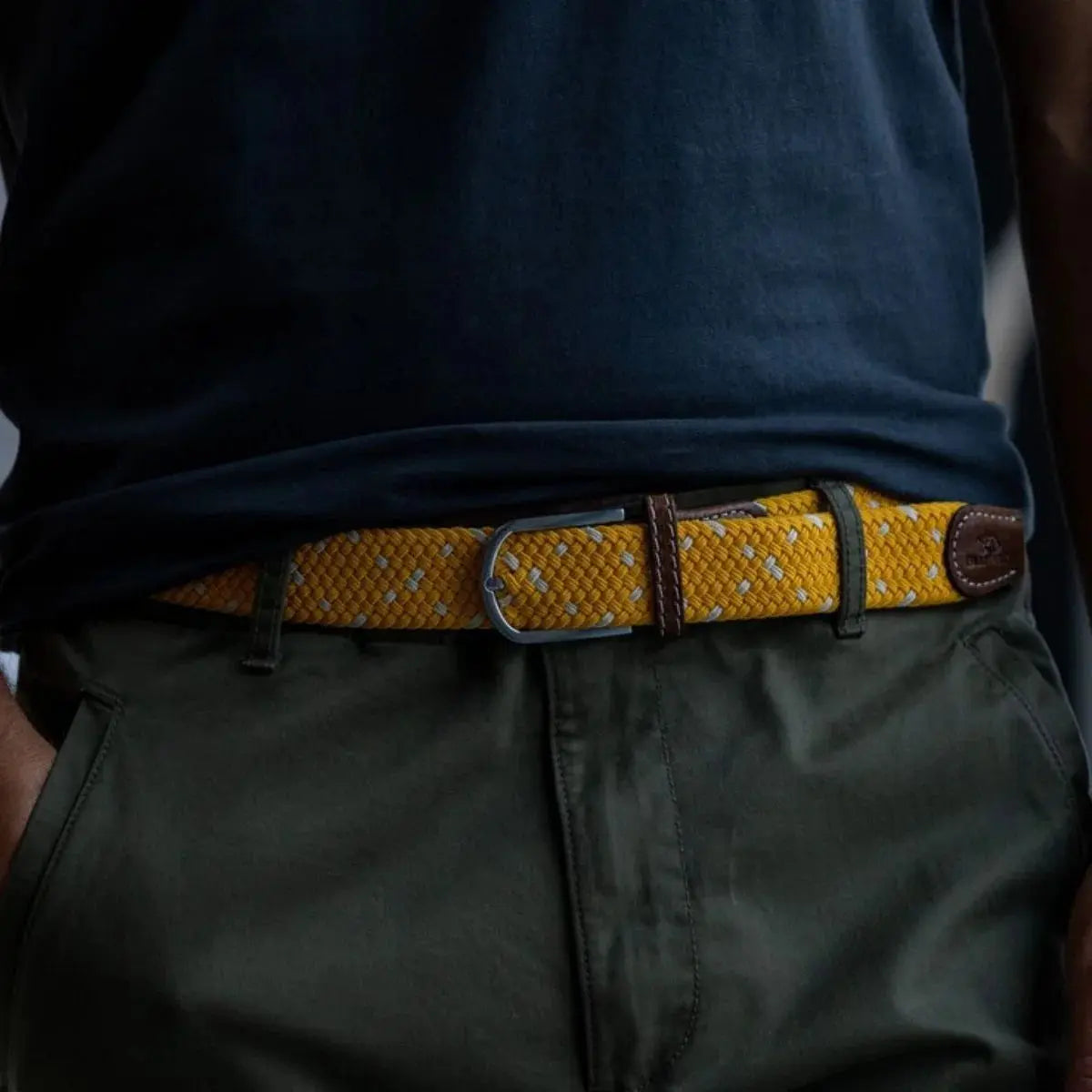 Ceinture Tressée Izamal - Billybelt - détail 2