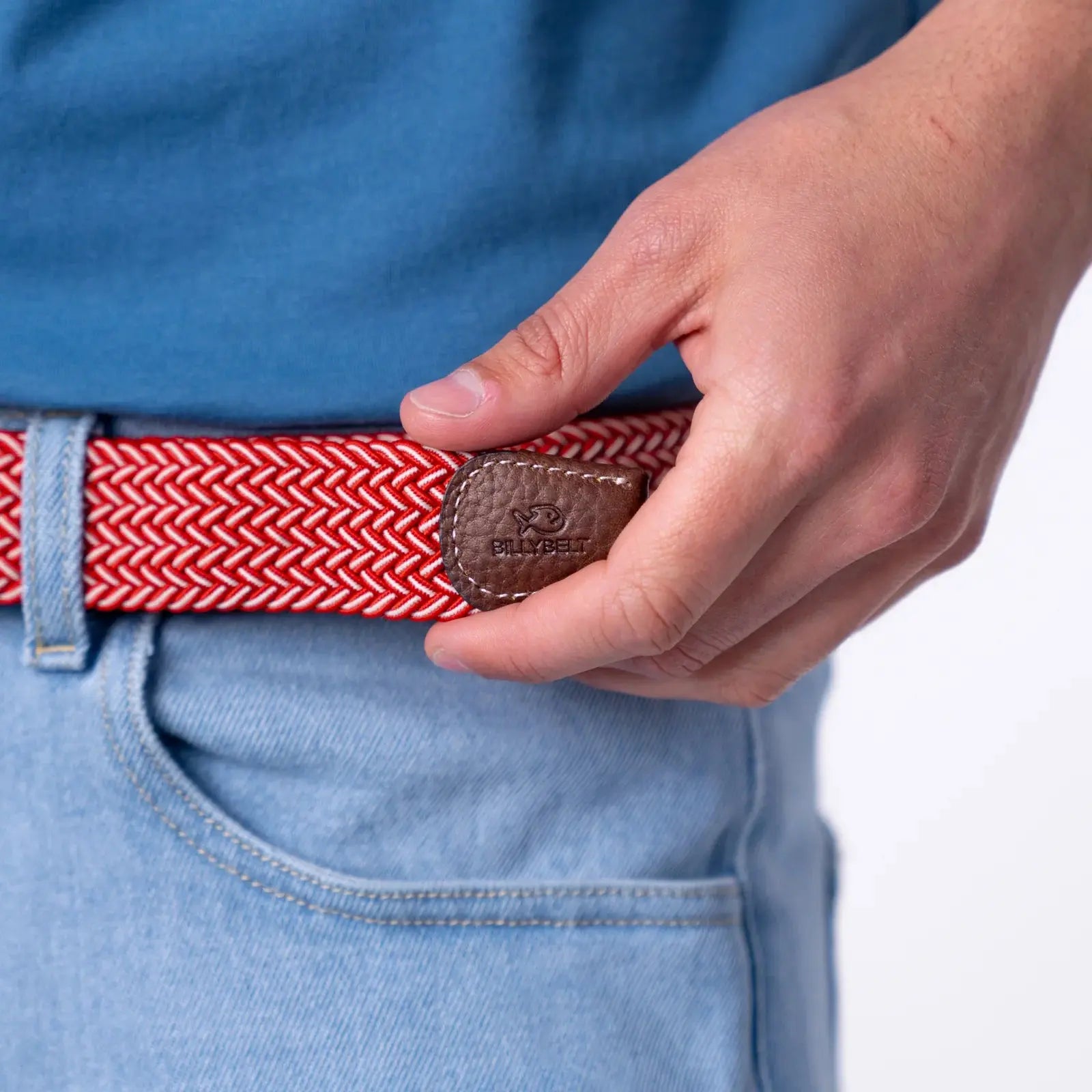 Ceinture Tressée Londres - Billybelt - détail 3